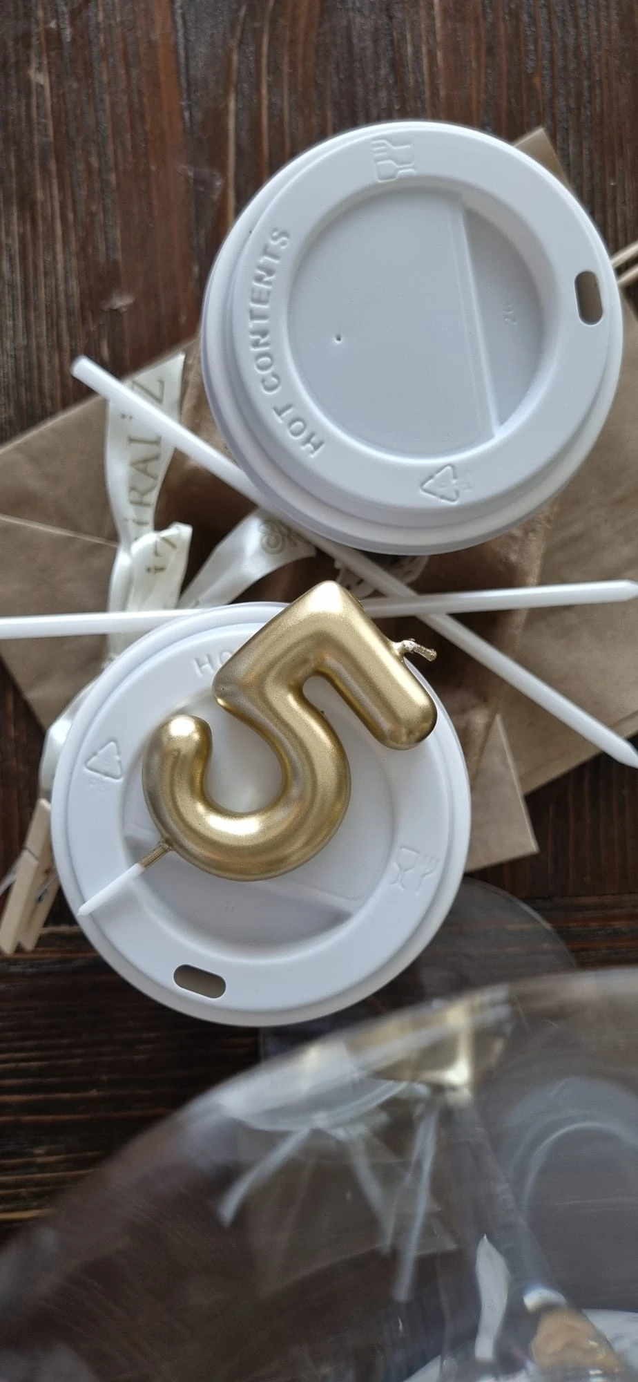 10'lu One Bite Mini Makaron - Espresso