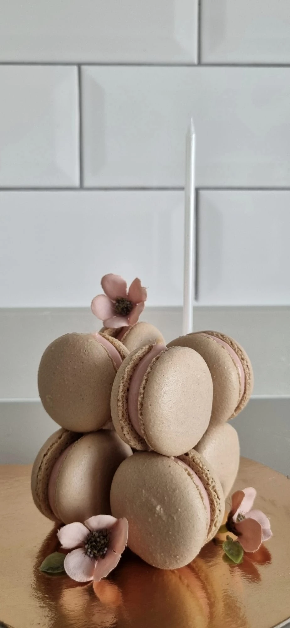 Makaron cube cake 8'li