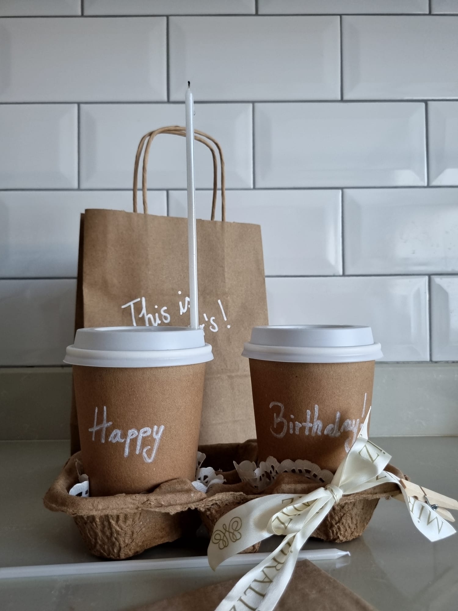 20'li One Bite Mini Makaron - Espresso