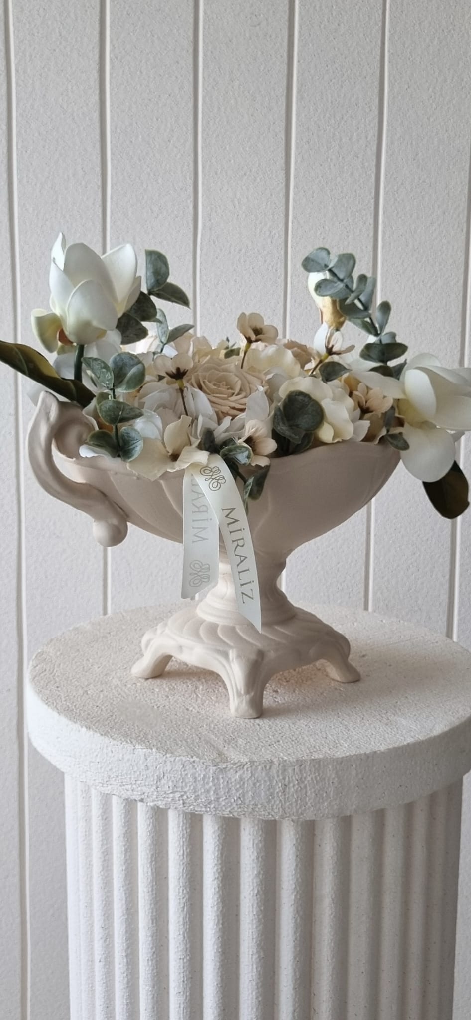 Seramik çiçek tasarımı