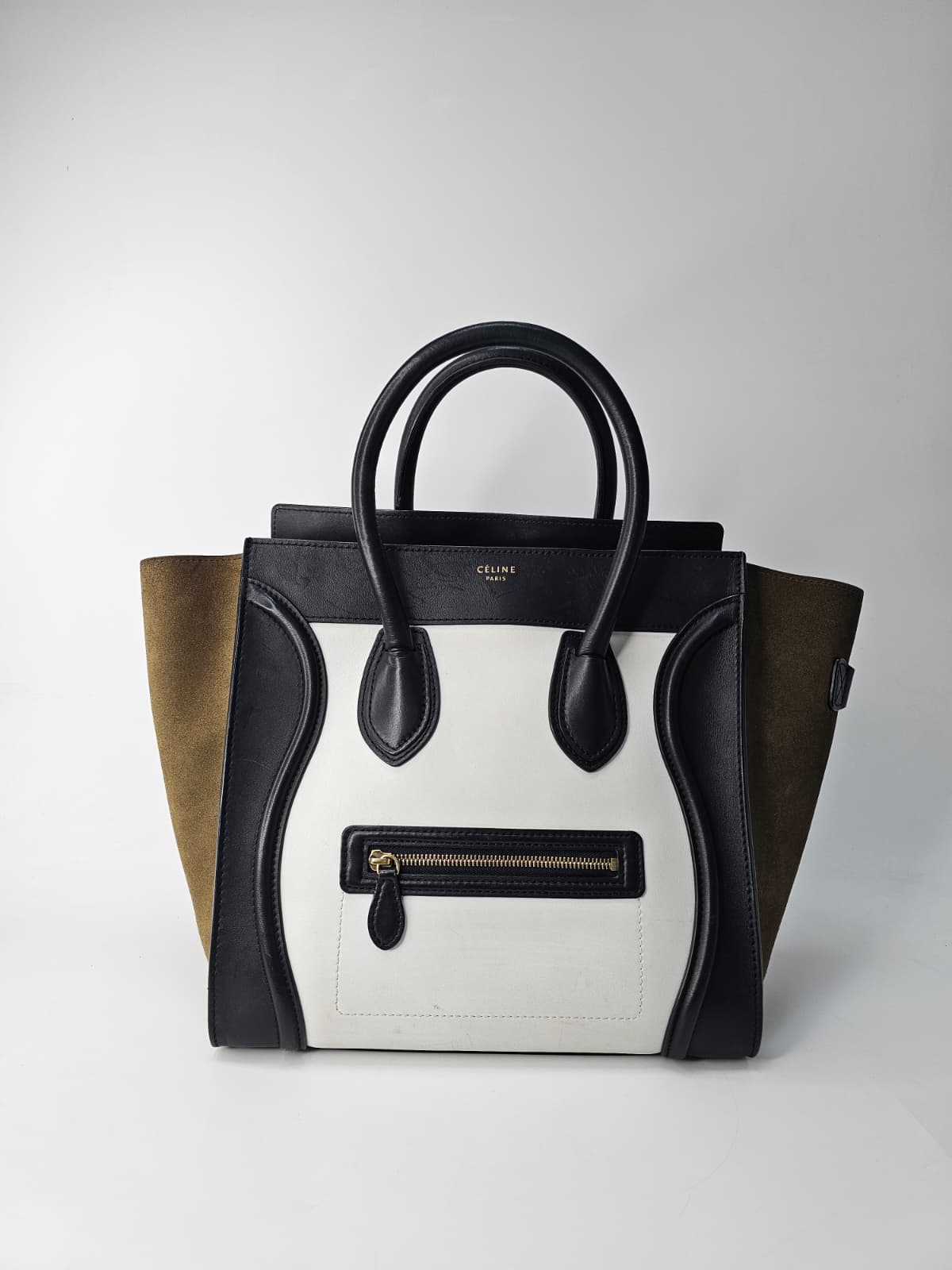 CELINE PHANTOM TAUPE LEATHER 