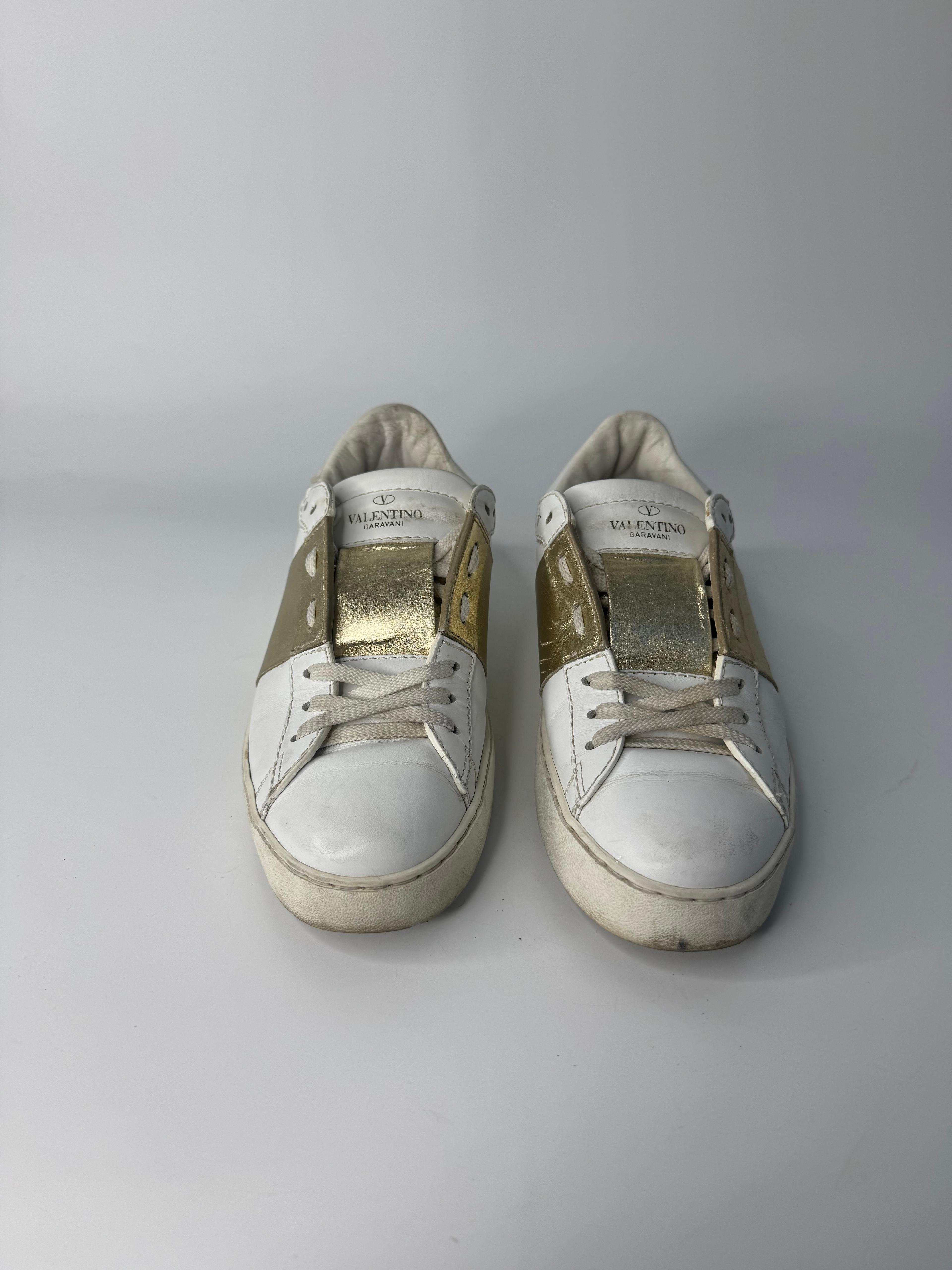VALENTINO GARAVANI GOLD SHOES