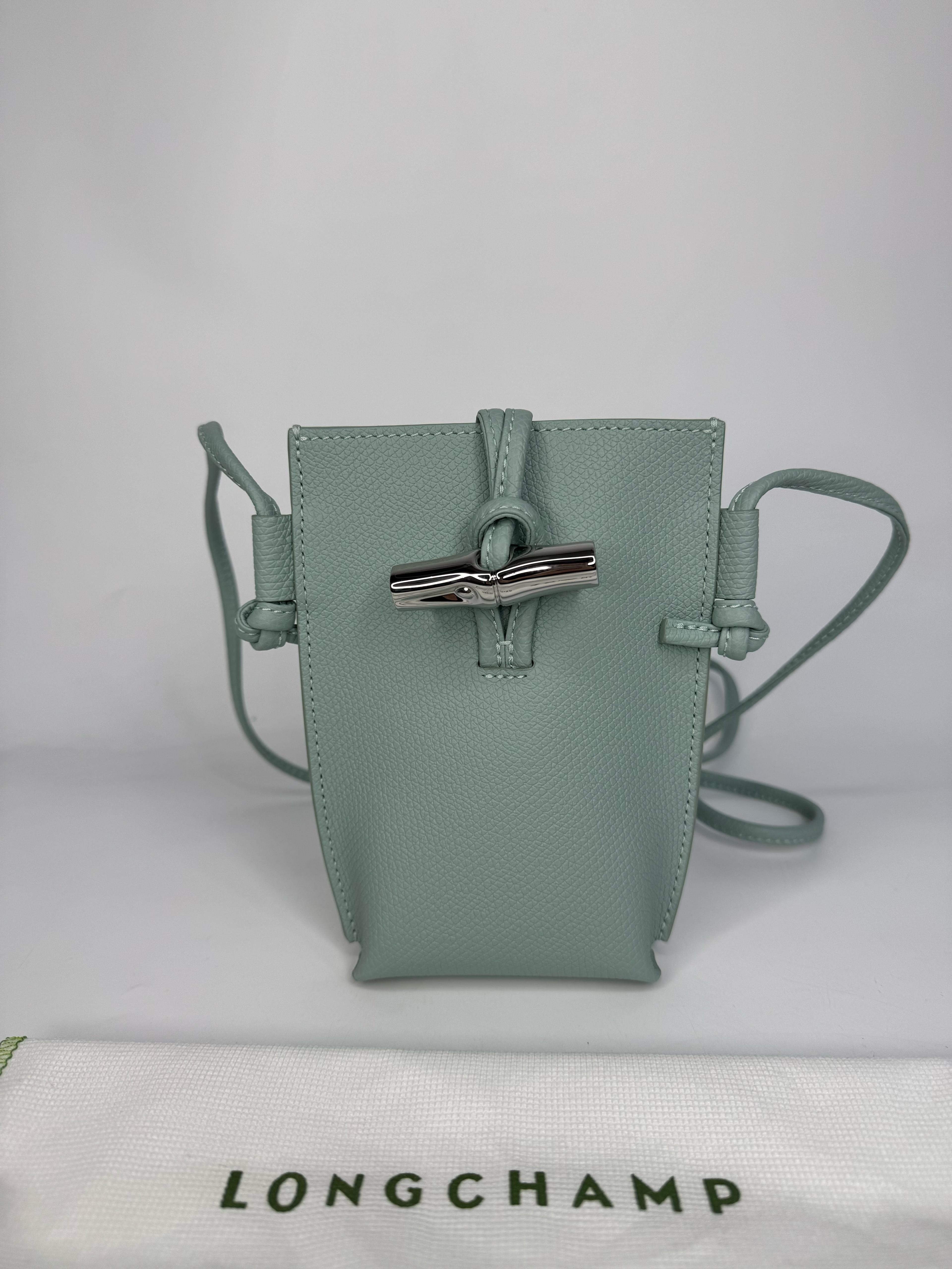LONGCHAMP LE ROSEAU PHONE CASE 