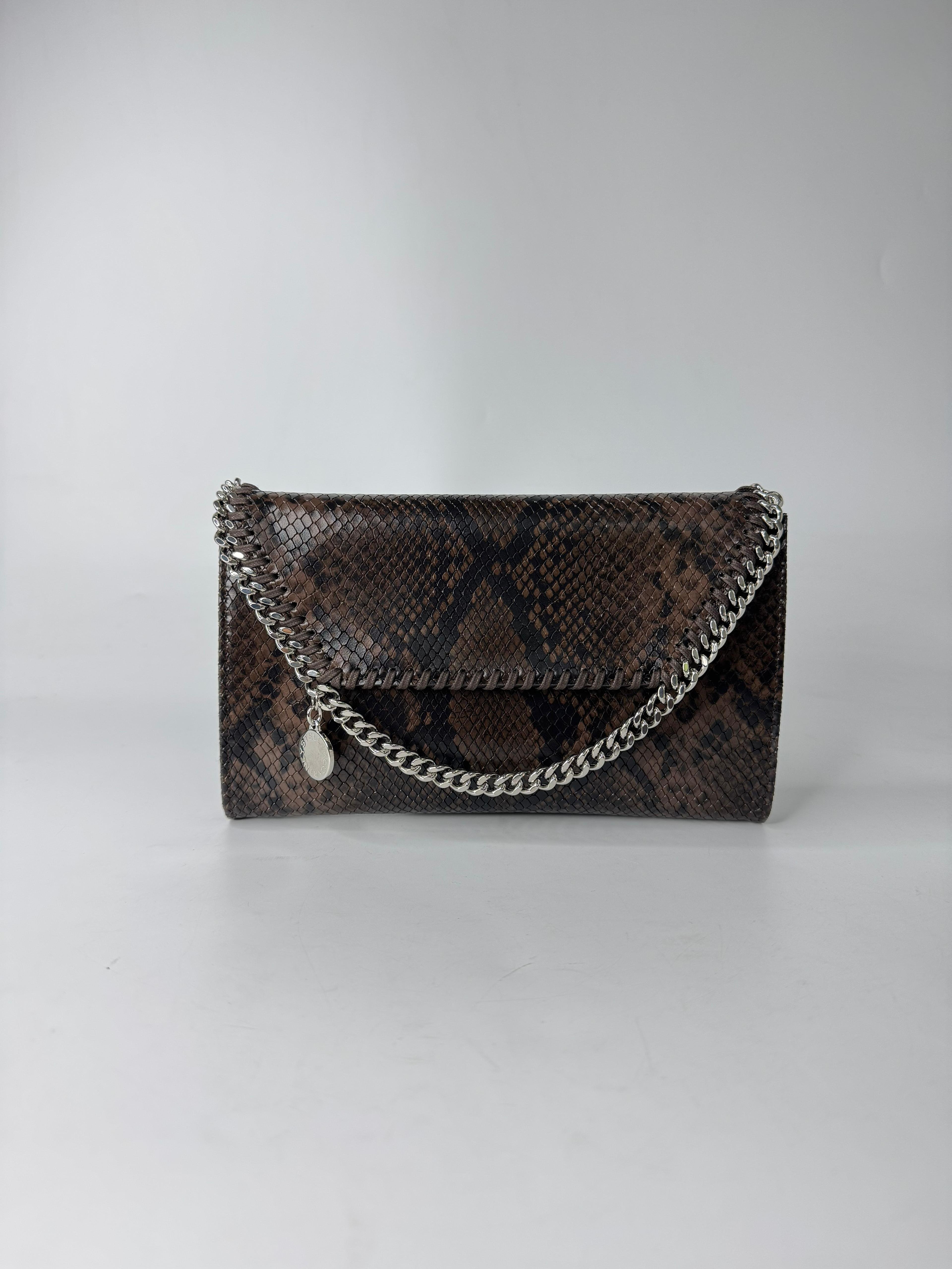 STELLA MCCARTNEY FALABELLA WALLET WITH CHAIN SHOULDER BAG