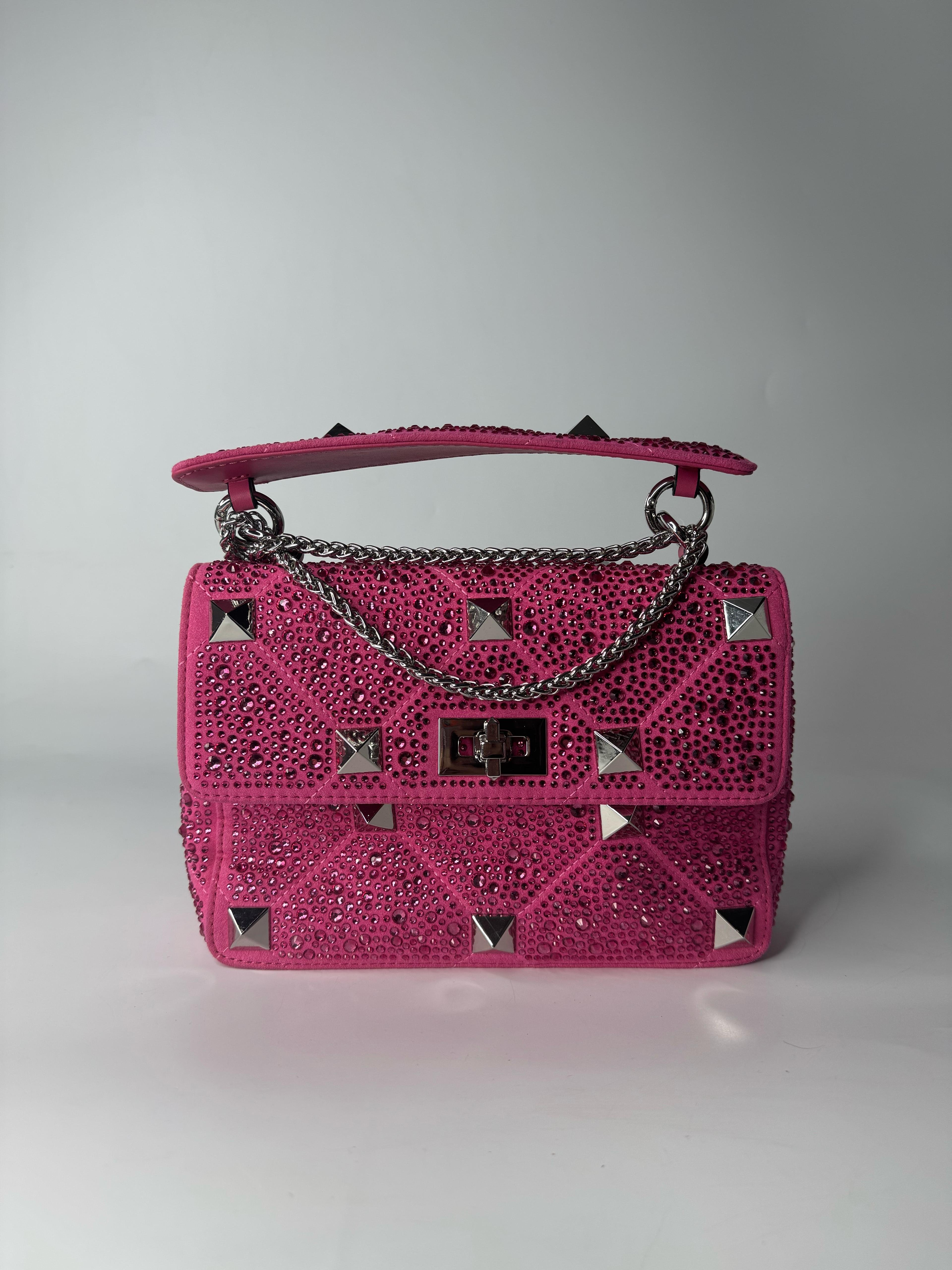 VALENTINO GARAVANI ROMAN STUD PINK