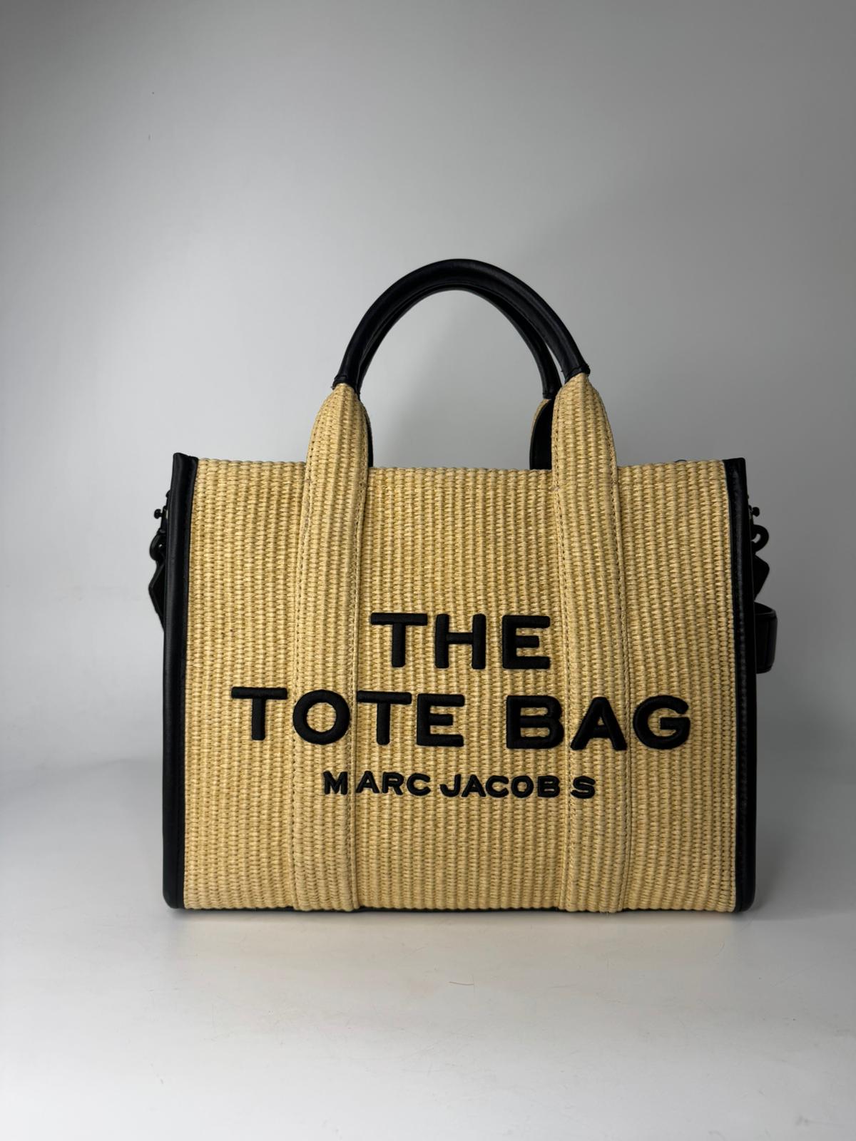 MARC JACOBS THE WOVEN LARGE NATUREL 