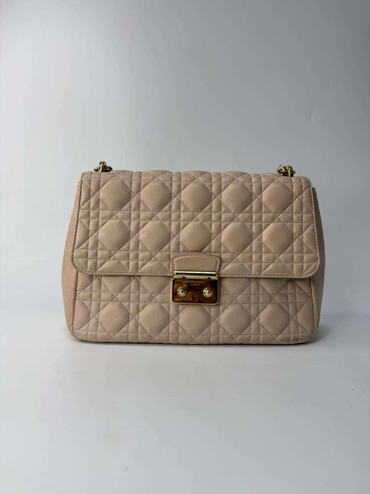 CHRISTIAN DIOR CANNAGE MISS DIOR PINK SHOULDER BAG