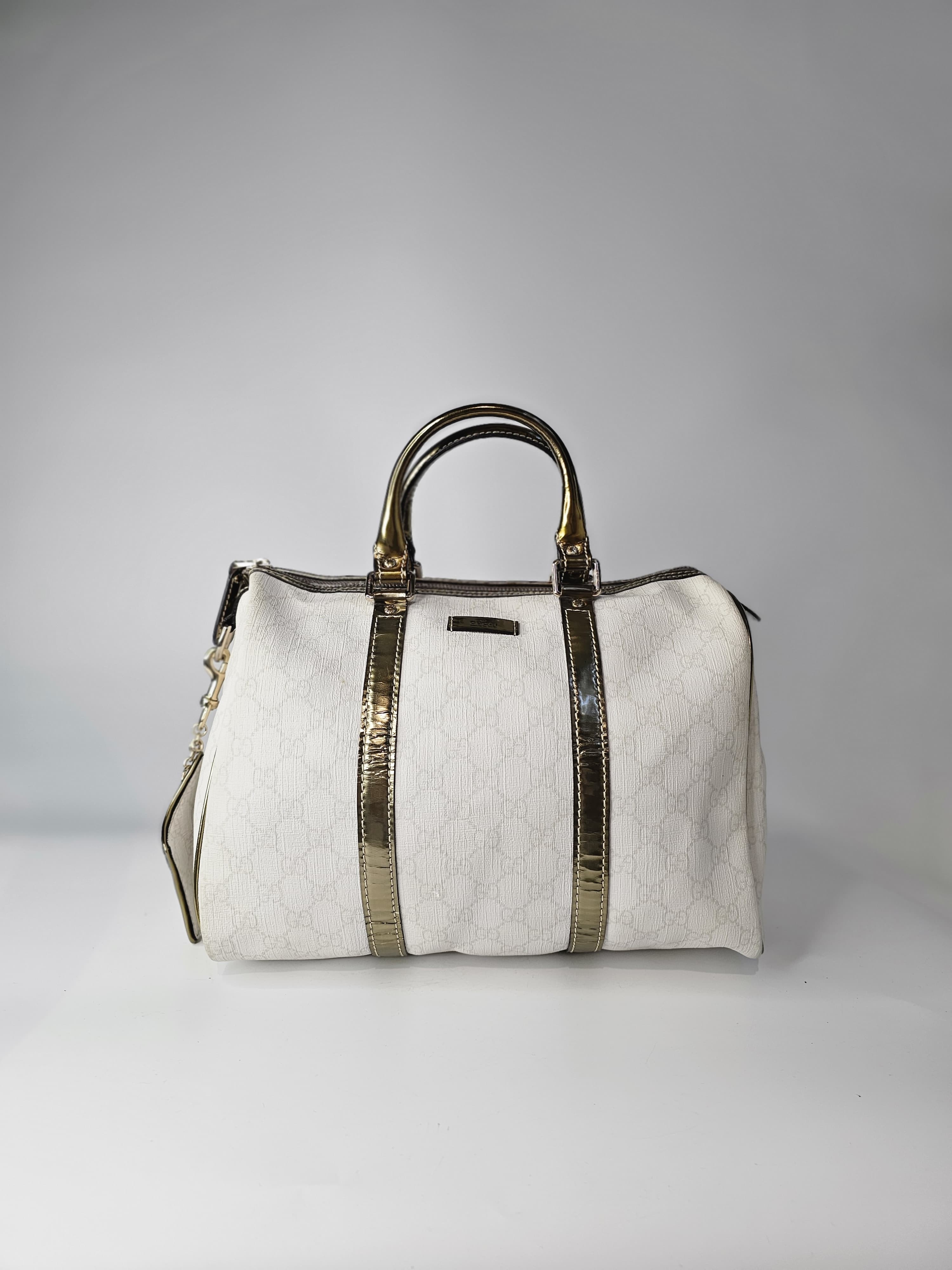 GUCCI GG SUPREME CANVAS JOY BOSTON BAG 