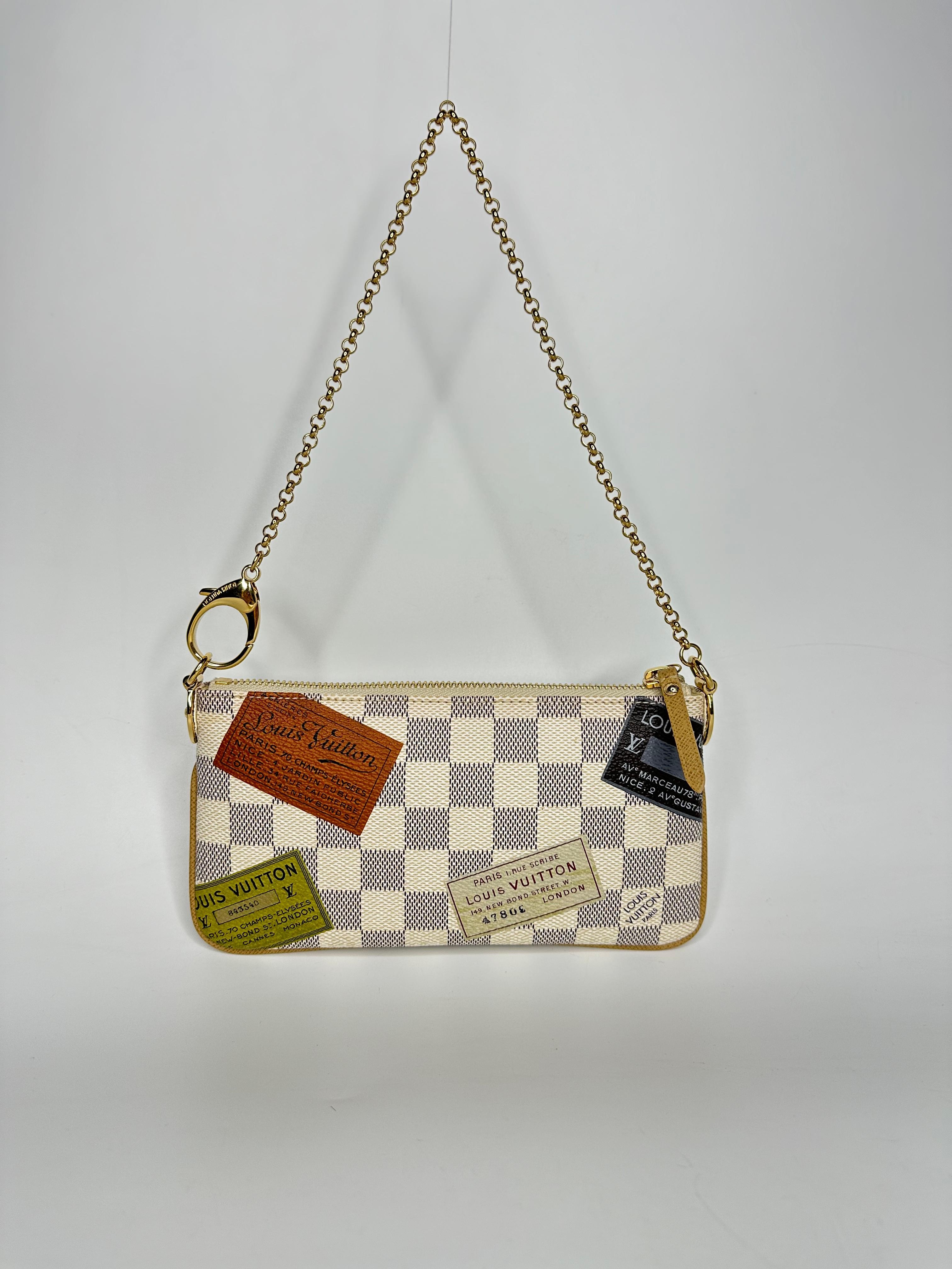 LOUIS VUITTON DAMIER MINI POCHETTE BAG