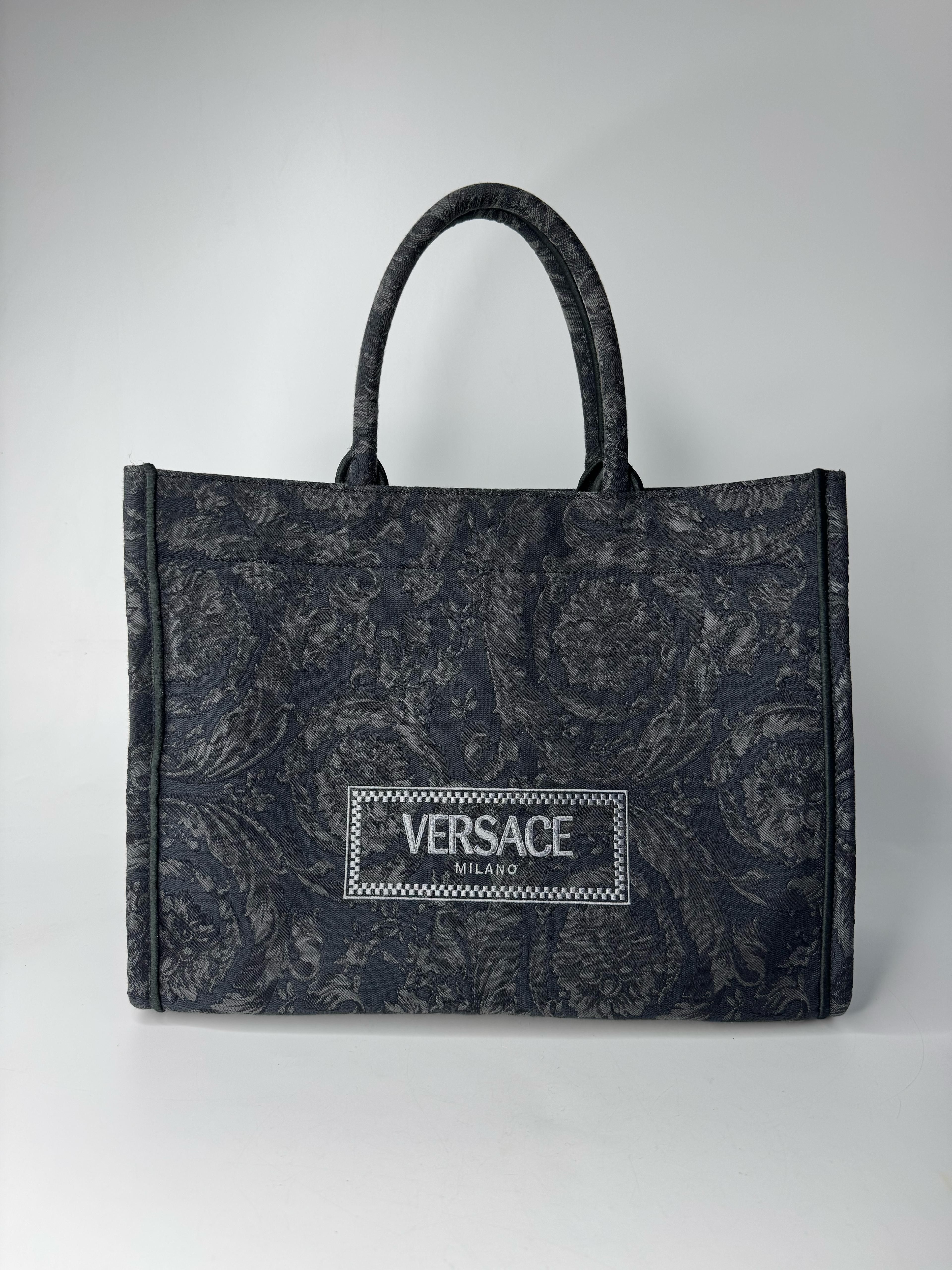 VERSACE BAROCCO ATHENA TOTE BAG