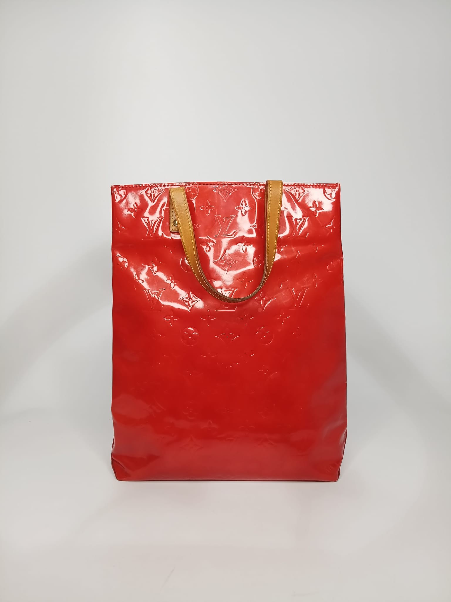 LOUIS VUITTON PATENT LEATHER RED BAG