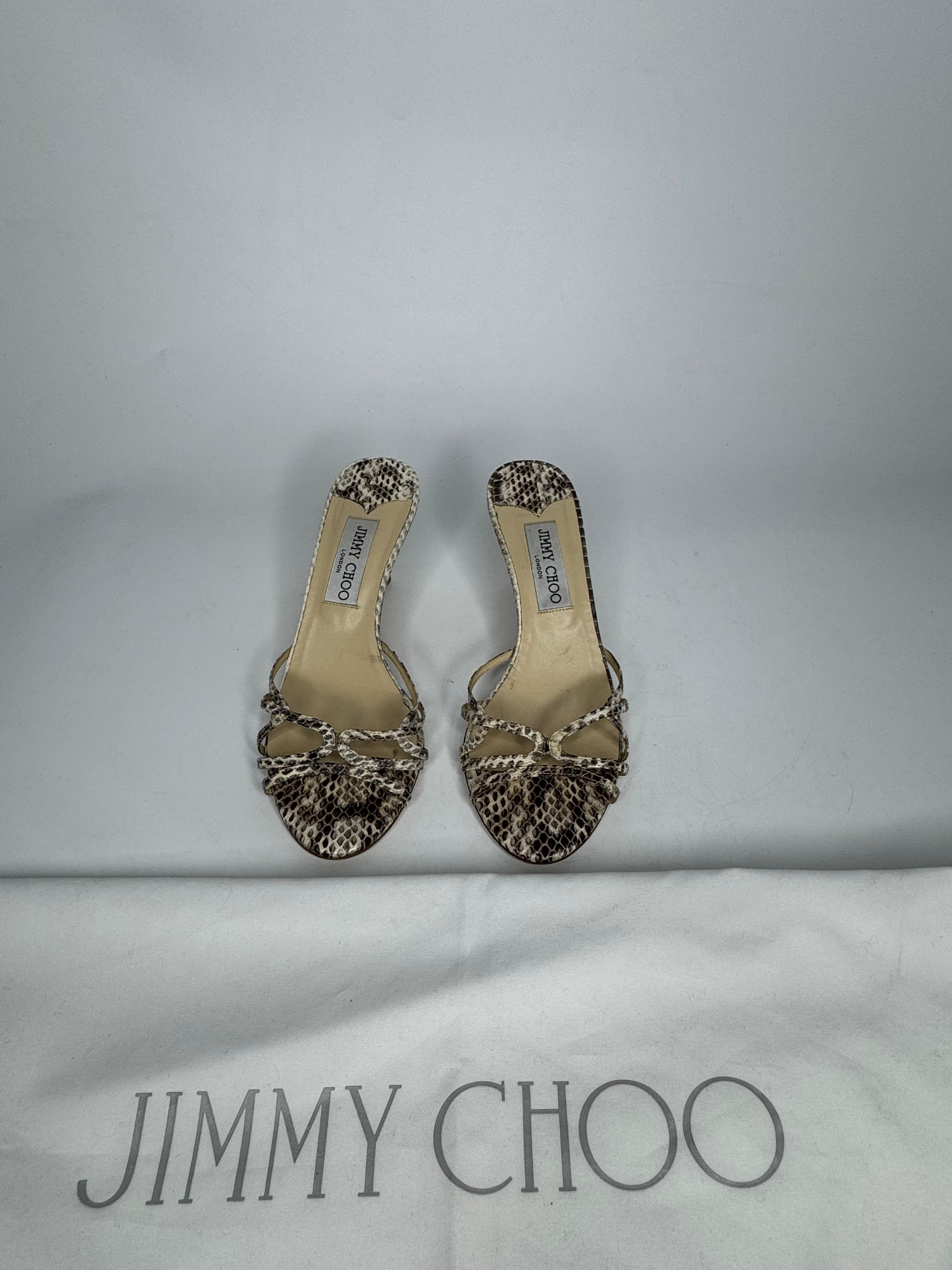 JIMMY CHOO SLIPPER PHYTON