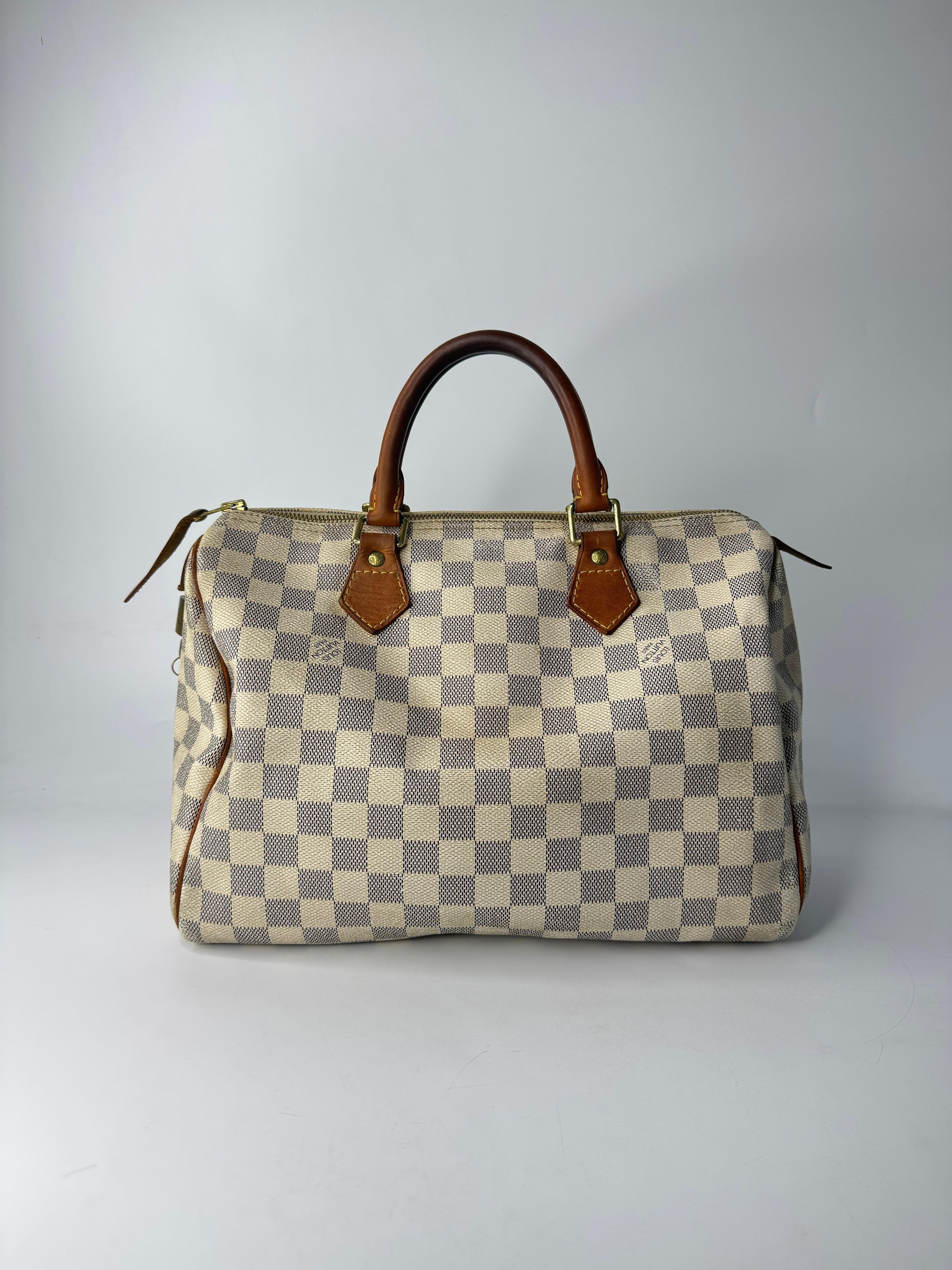 LOUIS VUITTON SPEEDY AZUR DAMIER
