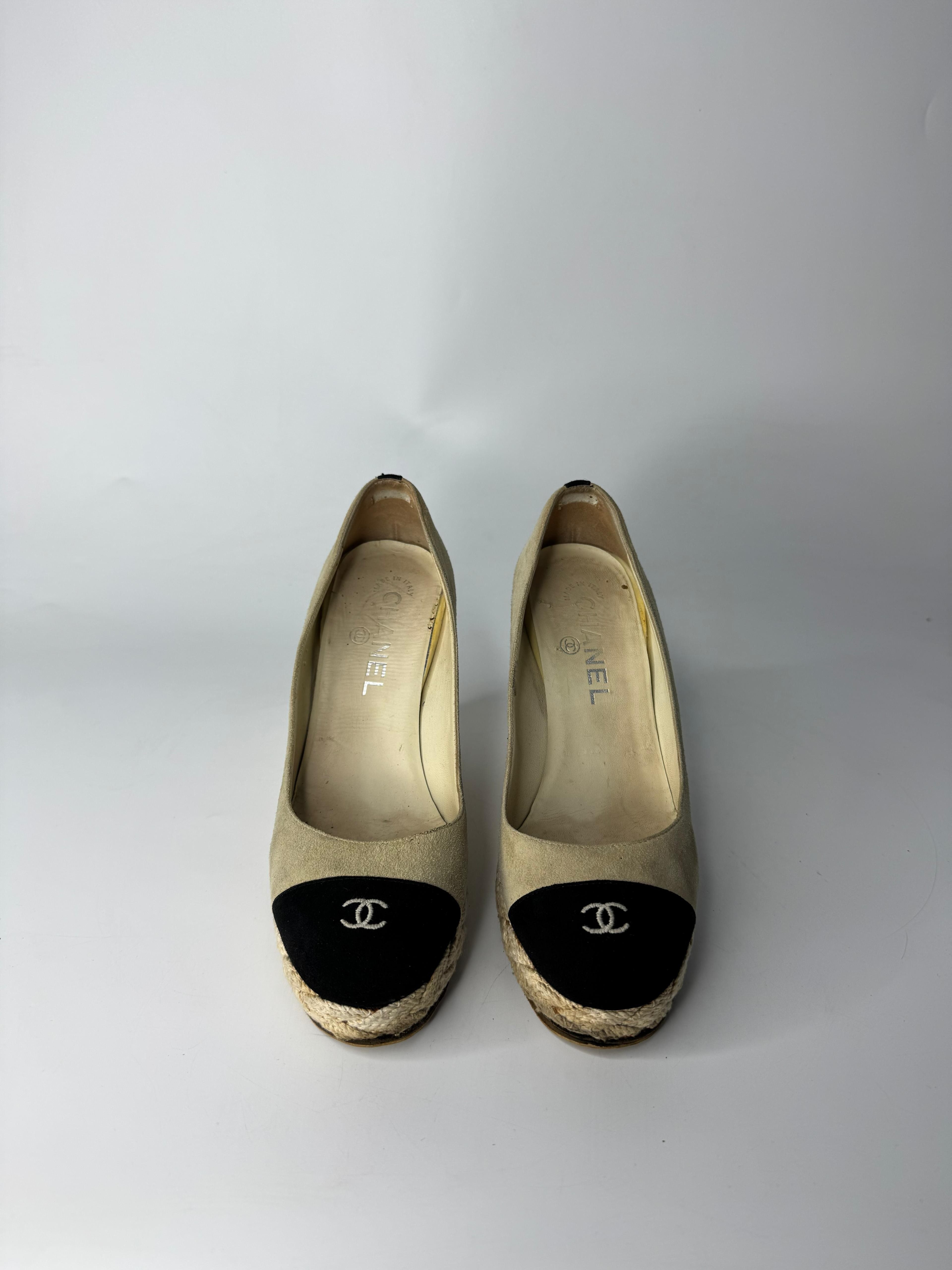 CHANEL WEDGE HEEL