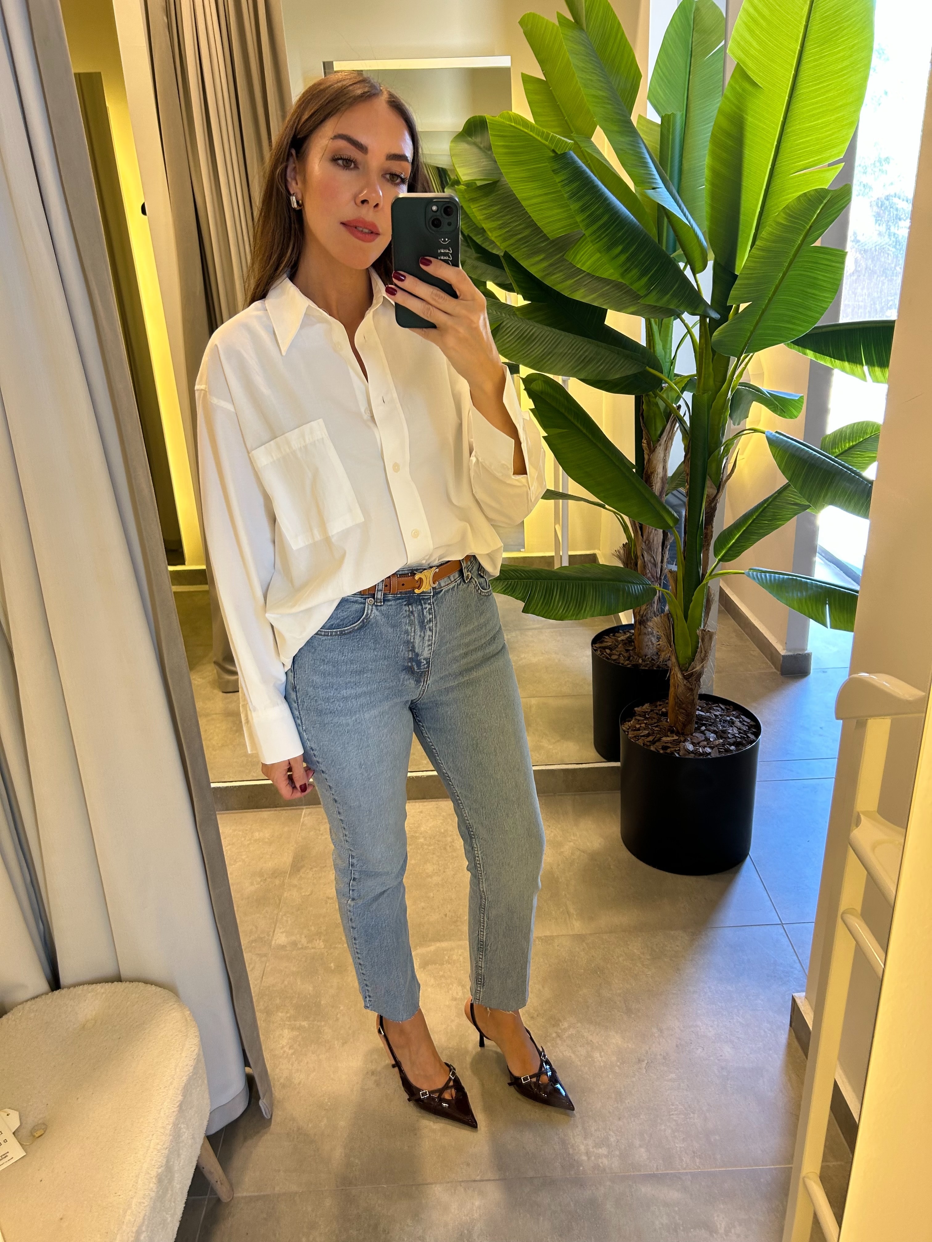 full likralı paçası lazer kesim jean pantolon 
