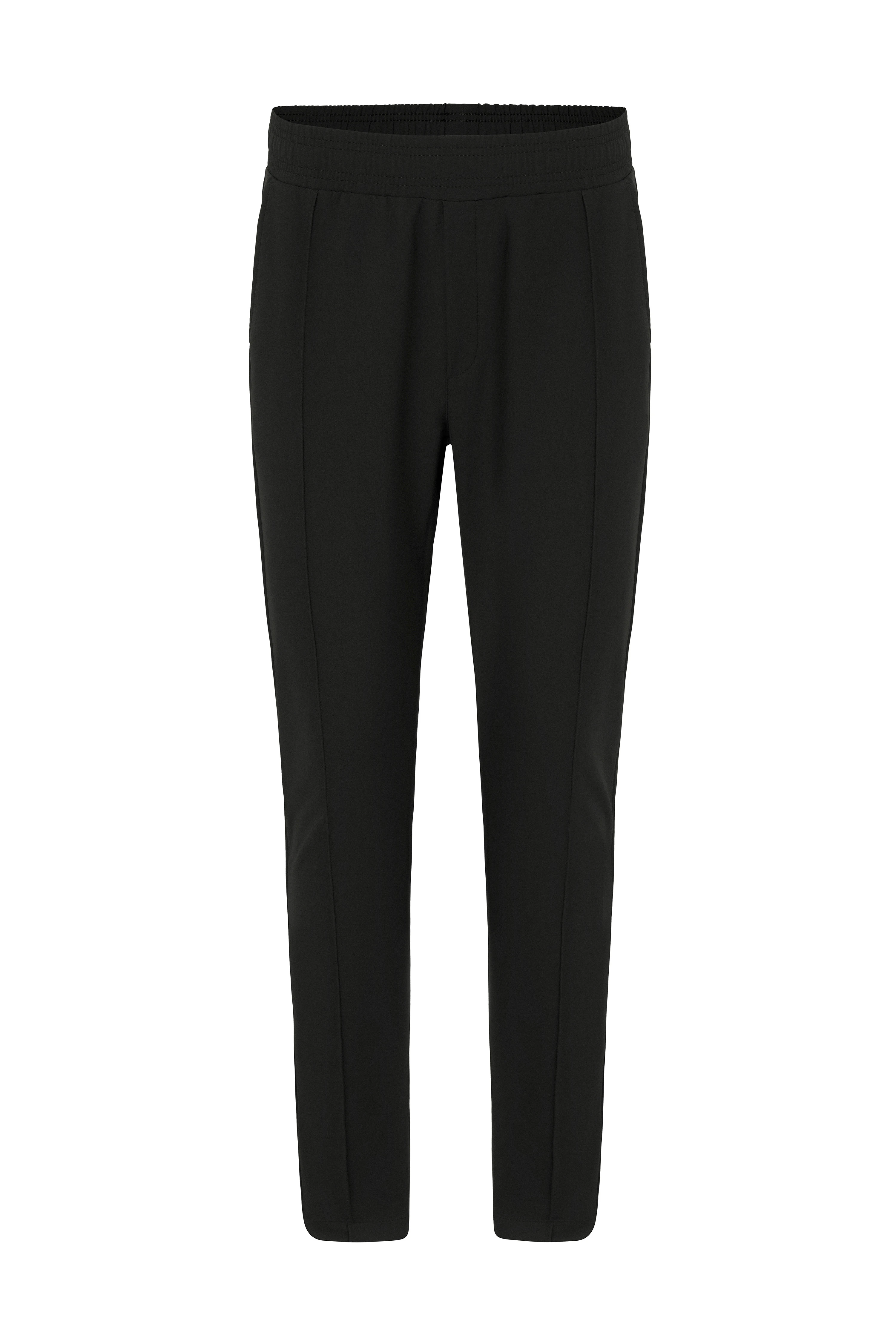 Erkek Slim Fit Beli Lastikli Önü Cımalı Pantolon 