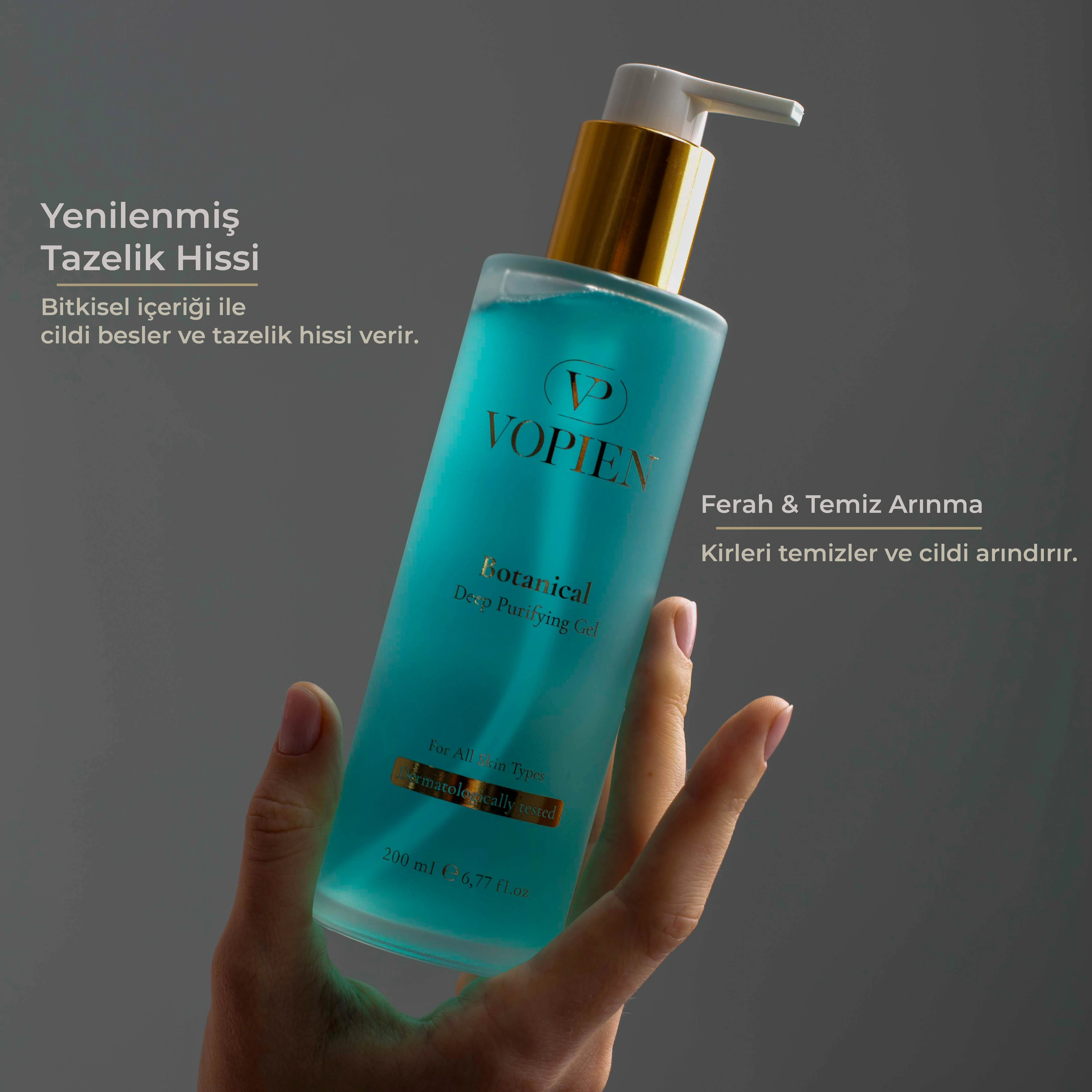 BOTANICAL DEEP PURIFYING GEL – Bitkisel Arındırıcı Yüz Temizleme Jeli