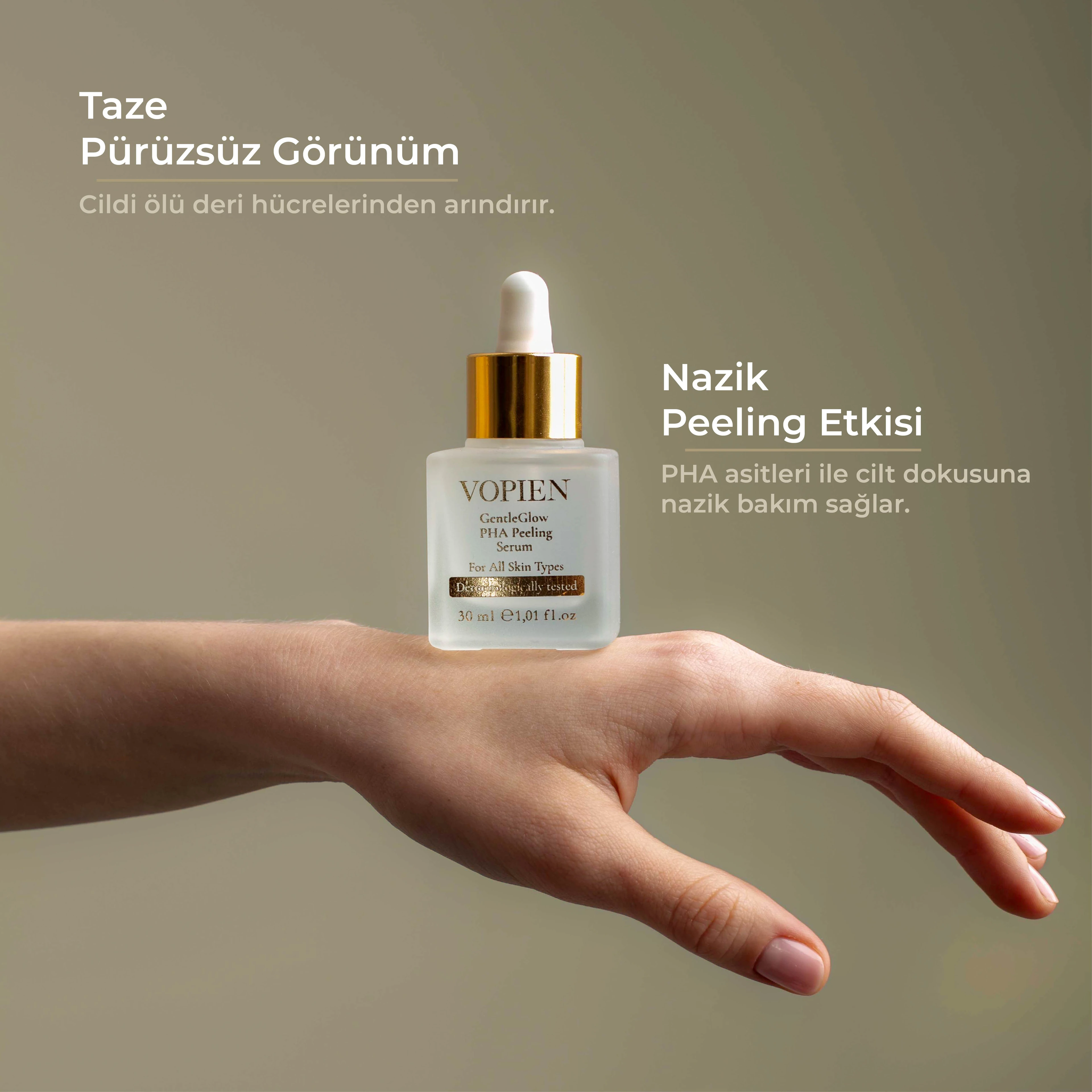 GENTLE GLOW PHA PEELING SERUM – Nazik Işıltı Veren PHA Peeling Serum
