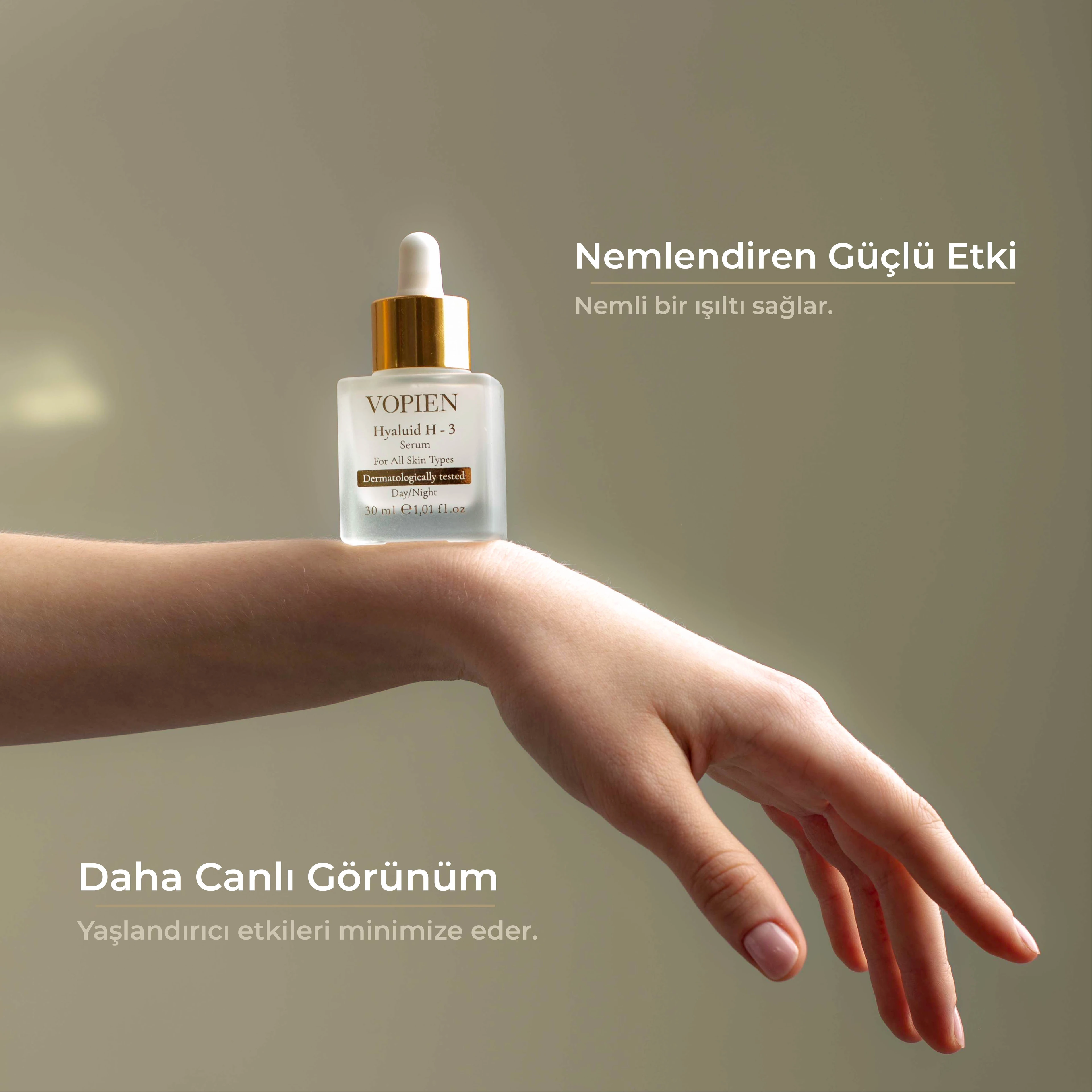 HYALUID H-3 SERUM – Yoğun Nem Ve Yaşlanma Karşıtı Serum