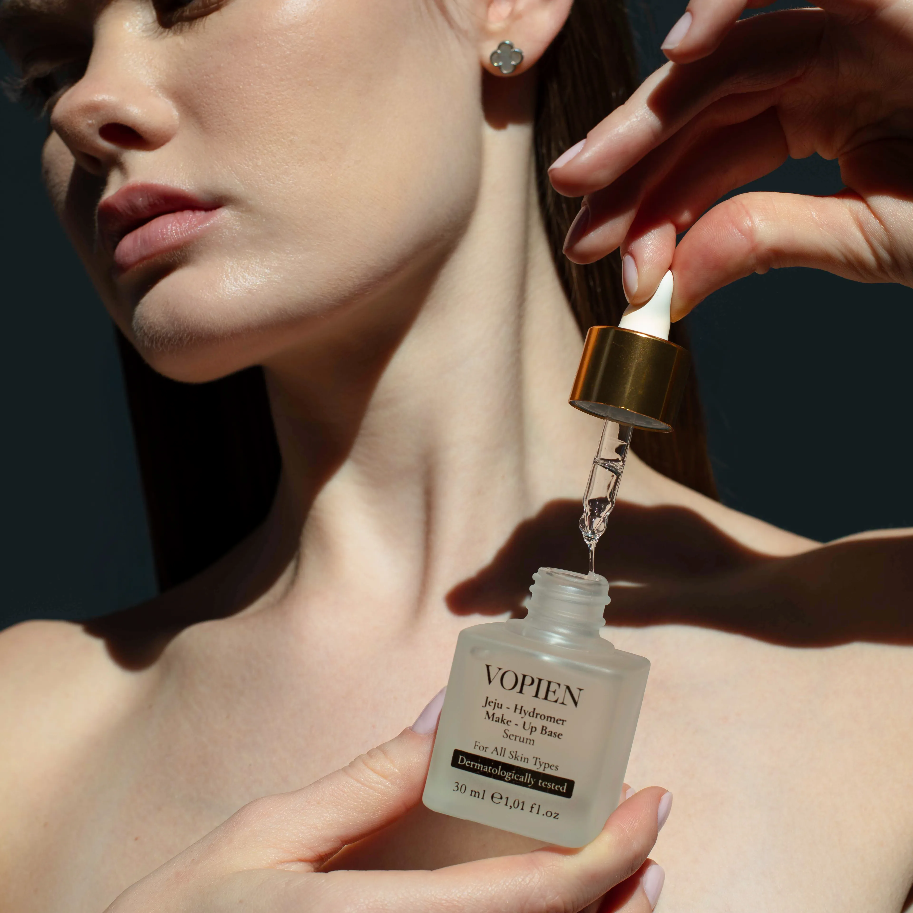 JEJU – HYDROMER MAKE UP BASE SERUM – Saf Canlandırıcı Makyaj Altı Baz Serum