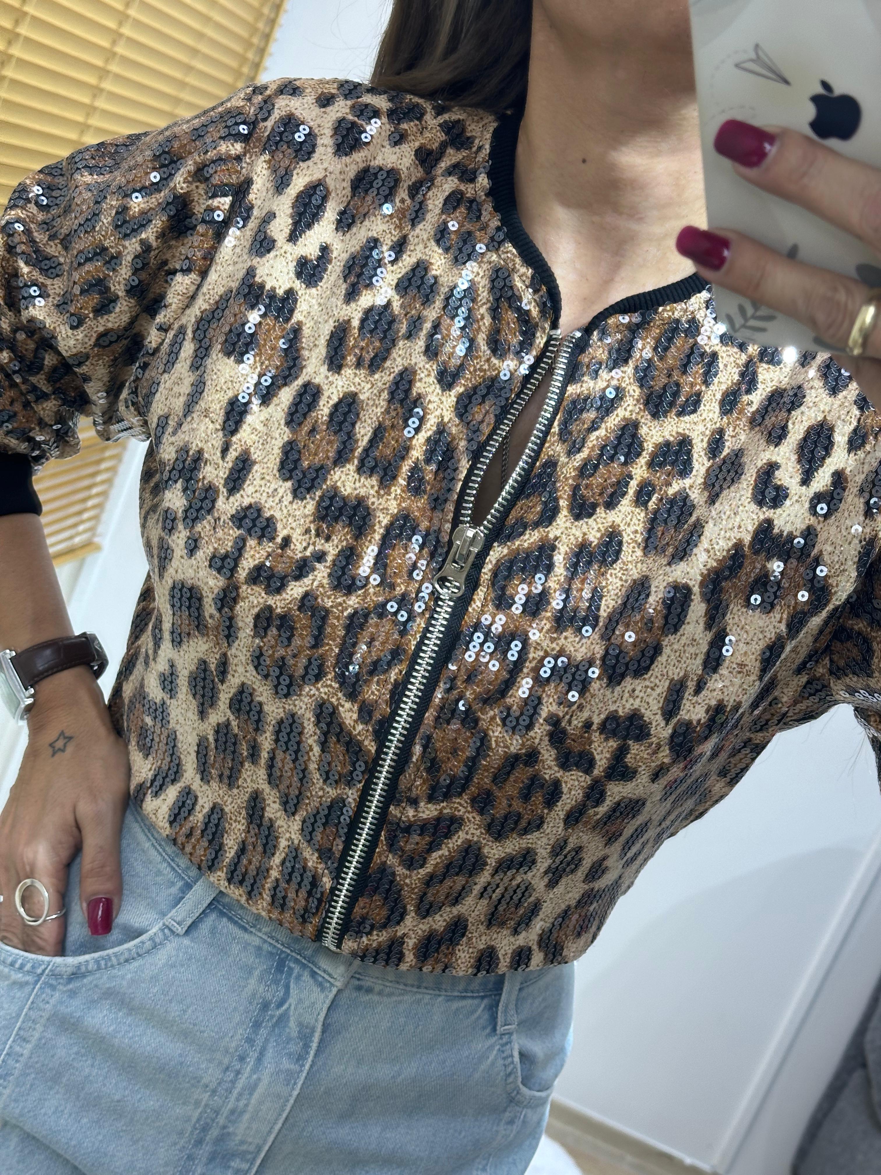 GEOGE LEOPAR PAYET BOMBER CEKET