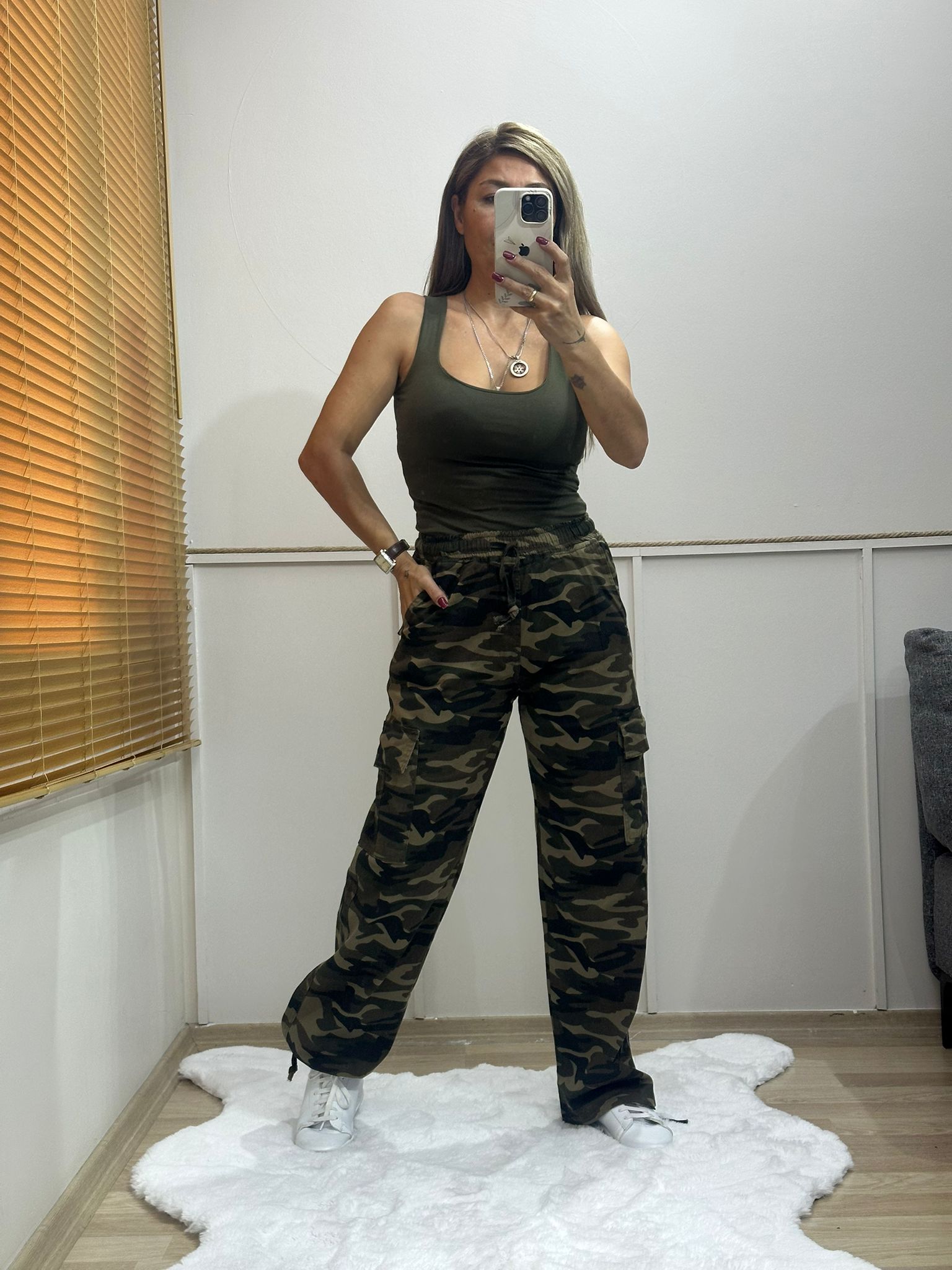 BONQ KAMUFİLAJ PANTOLON