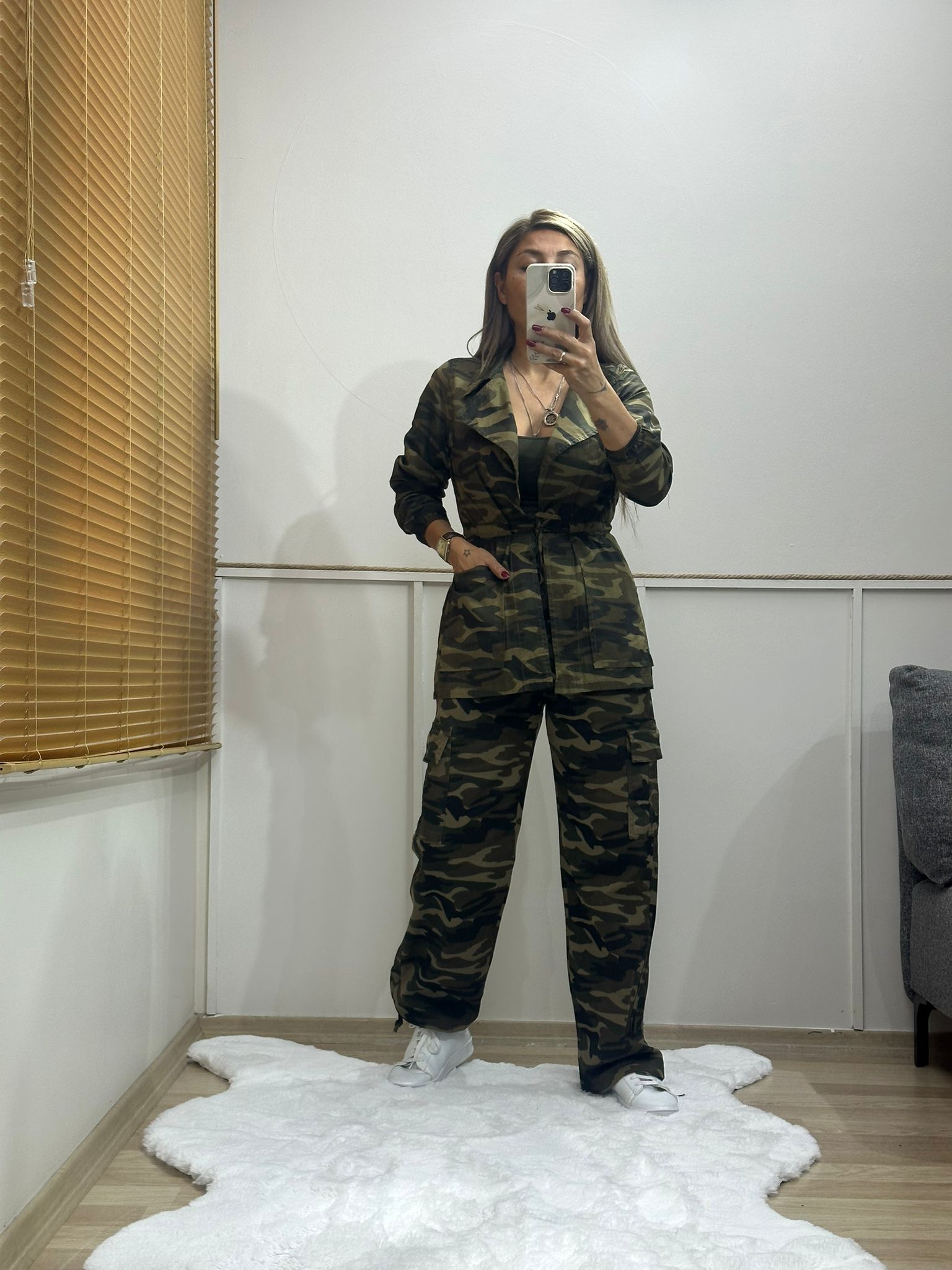 HELSİNQ KAMUFİLAJ CEKET