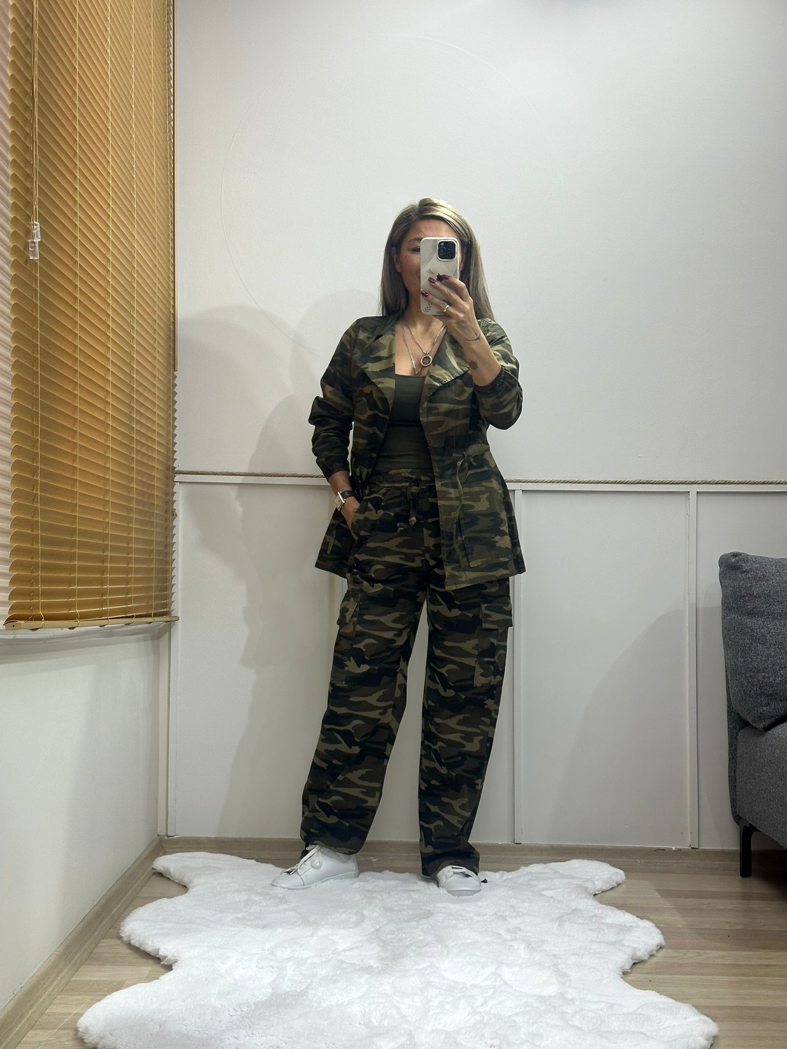 HELSİNQ KAMUFİLAJ CEKET