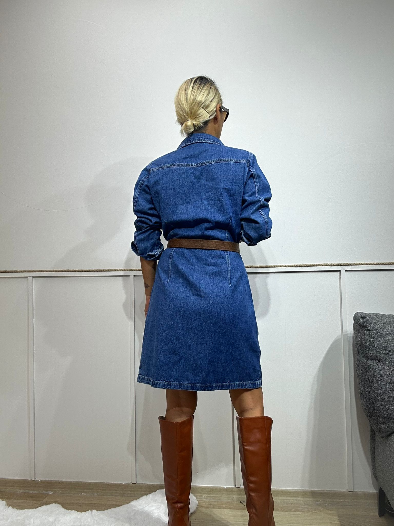 SAİNTE BLUE JEAN ELBİSE
