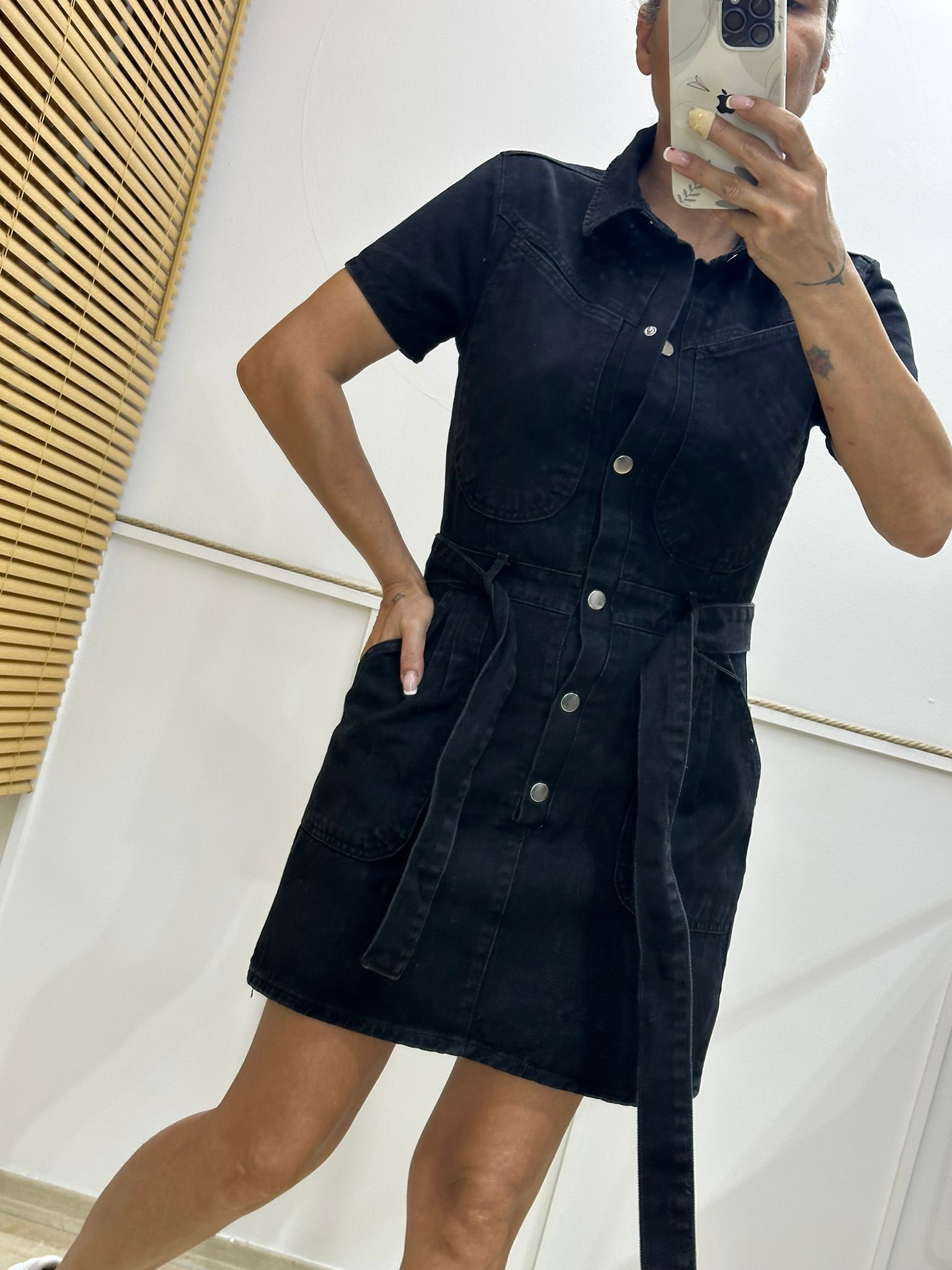 LİVİA BLACK JEAN ELBİSE