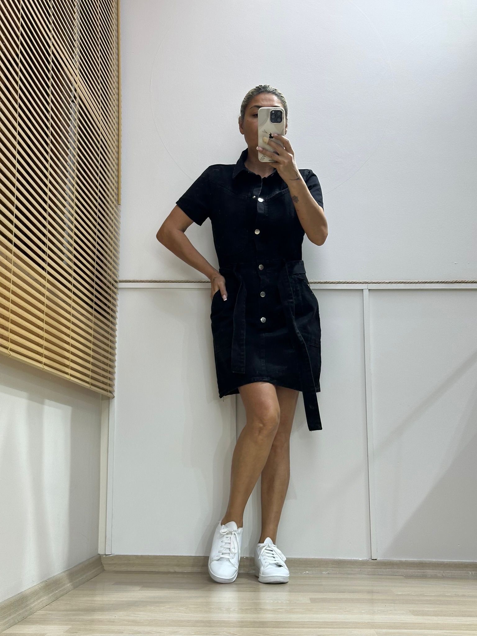 LİVİA BLACK JEAN ELBİSE