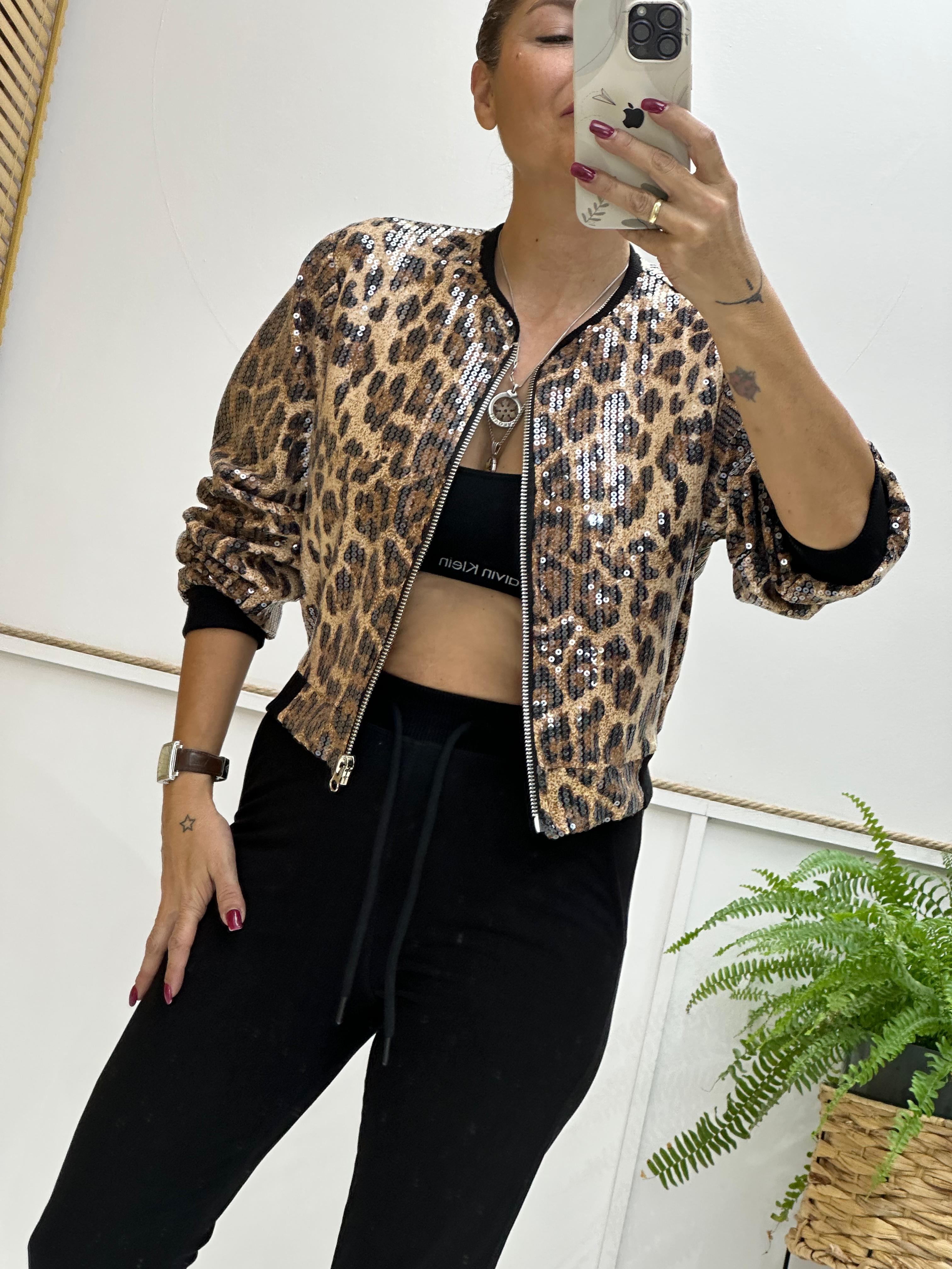 GEOGE LEOPAR PAYET BOMBER CEKET