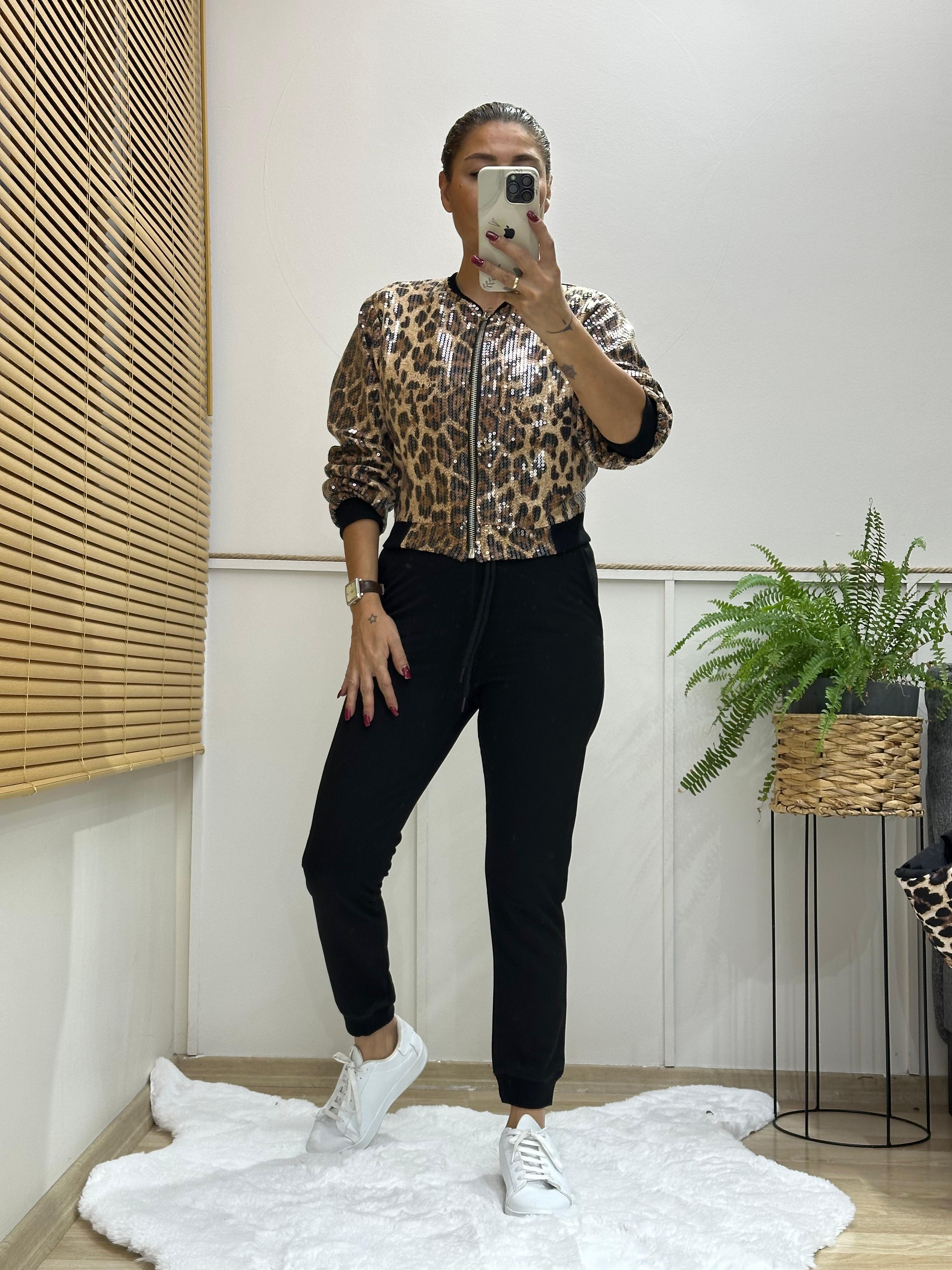 GEOGE LEOPAR PAYET BOMBER CEKET