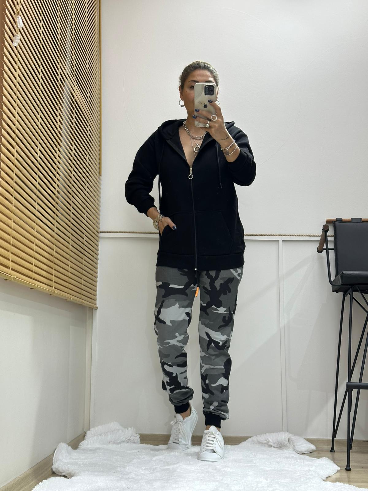 BLACK ŞARDONLU SWEAT