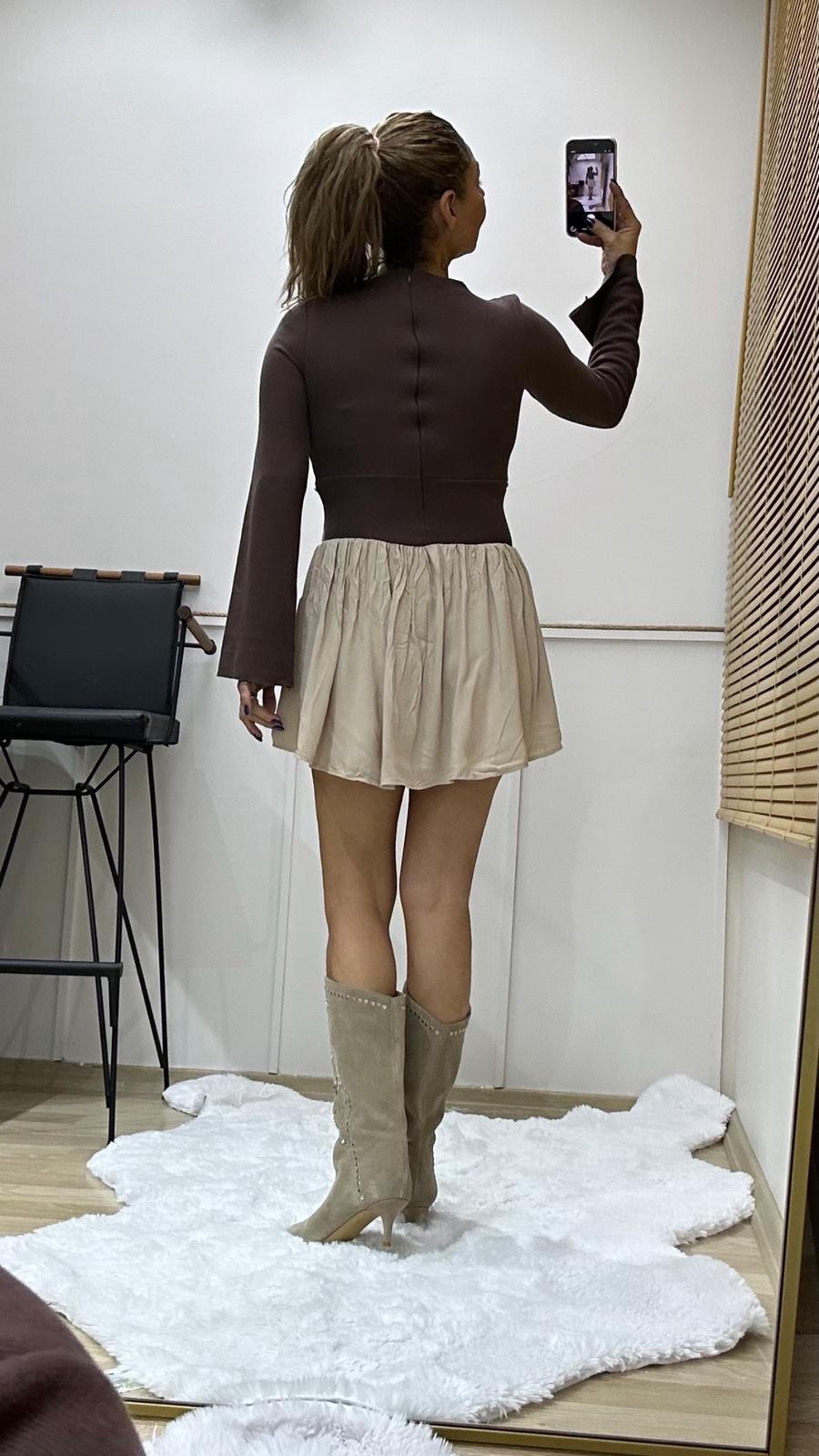 HELİN MİNİ ELBİSE