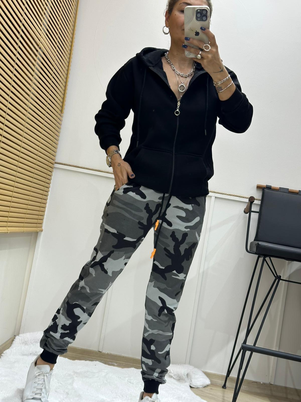 BLACK ŞARDONLU SWEAT