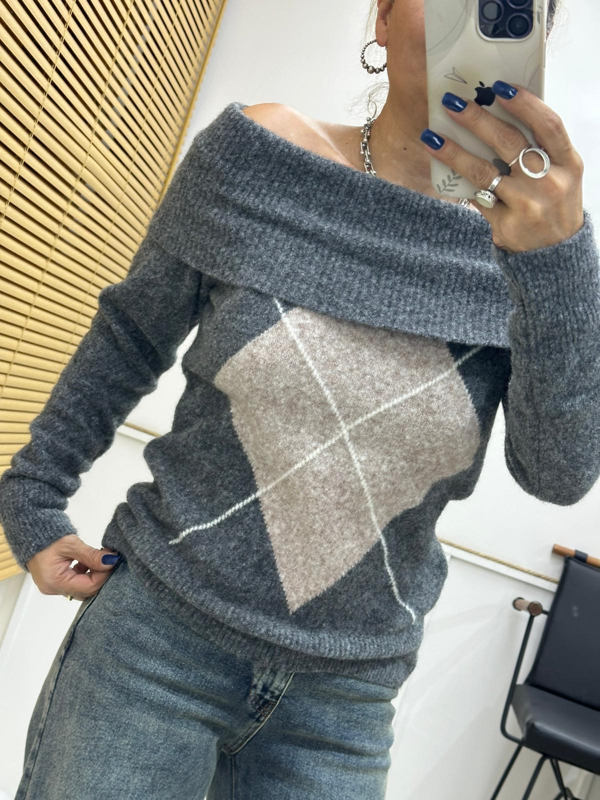 BAKLAVA TRİKO KAZAK