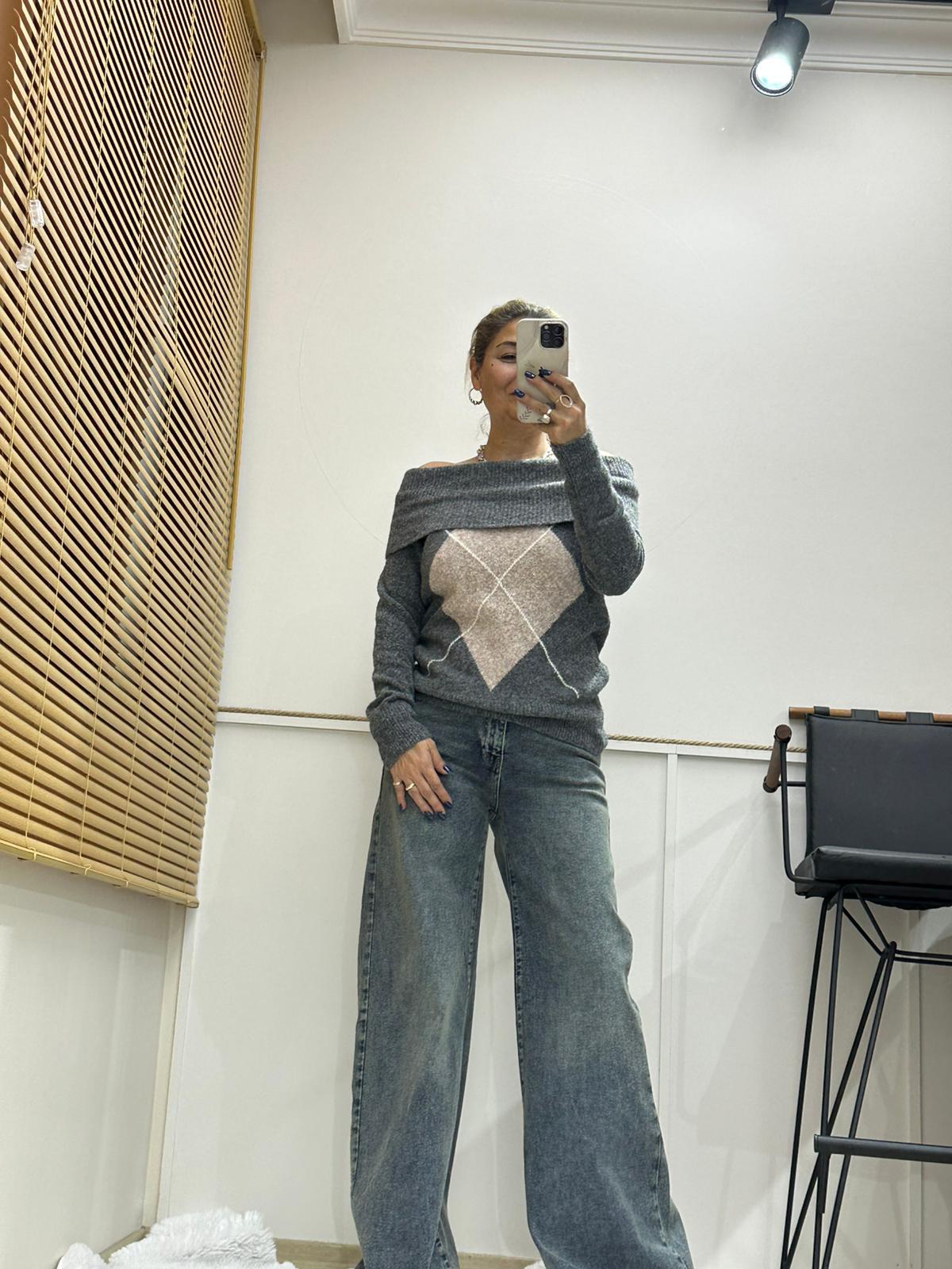 BAKLAVA TRİKO KAZAK