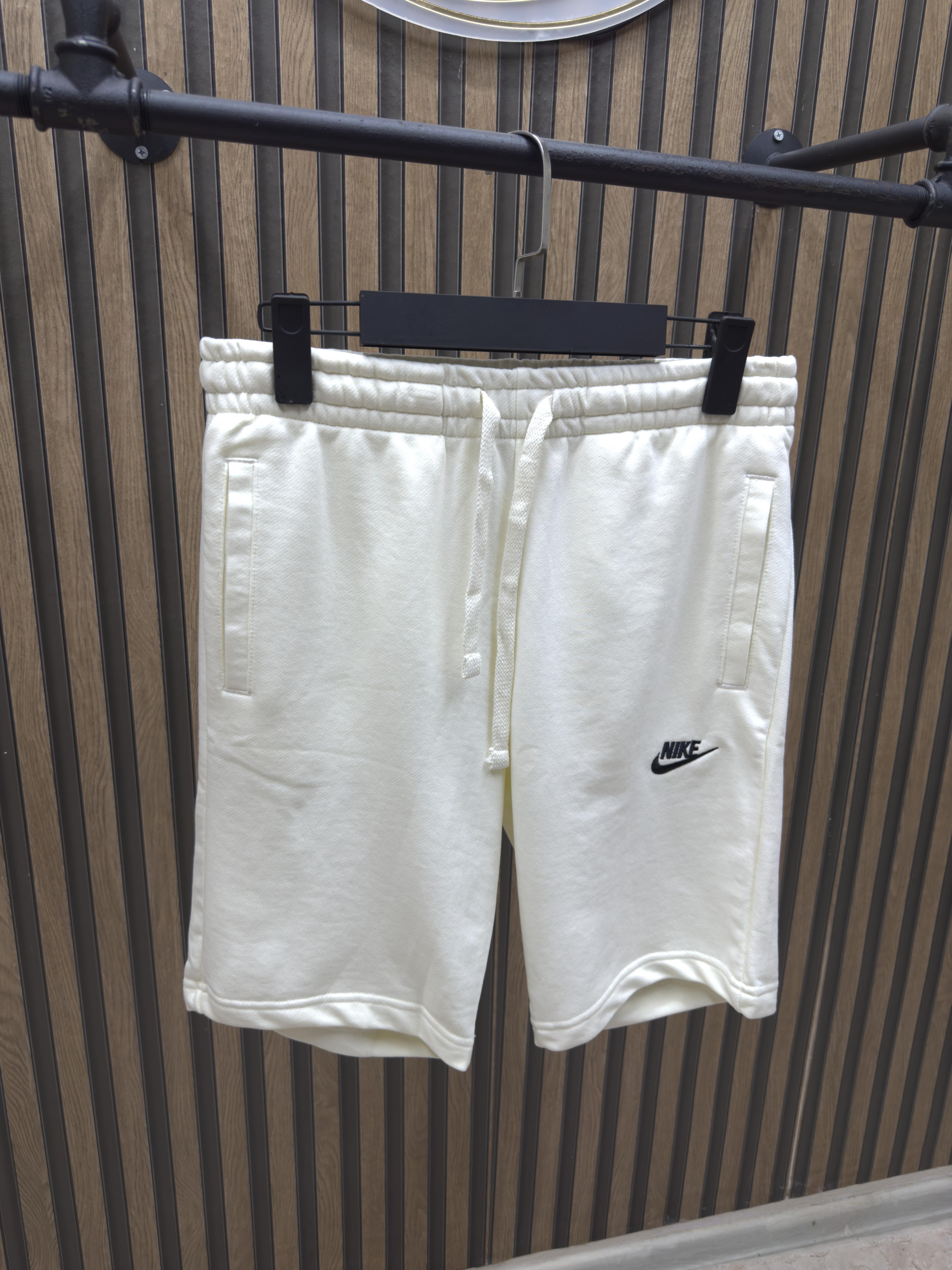 Club Fleece Short  - Beyaz