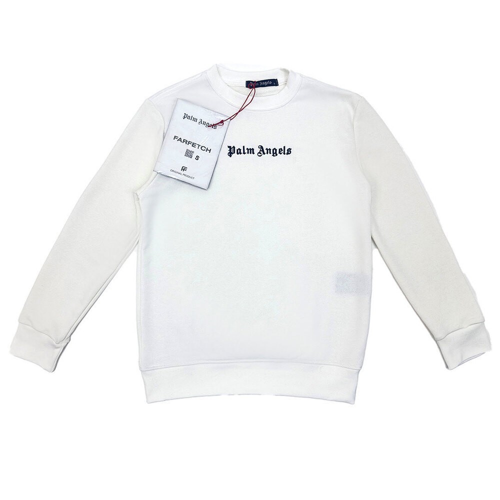 Palm Angels Crewneck Sweatshirt - Beyaz