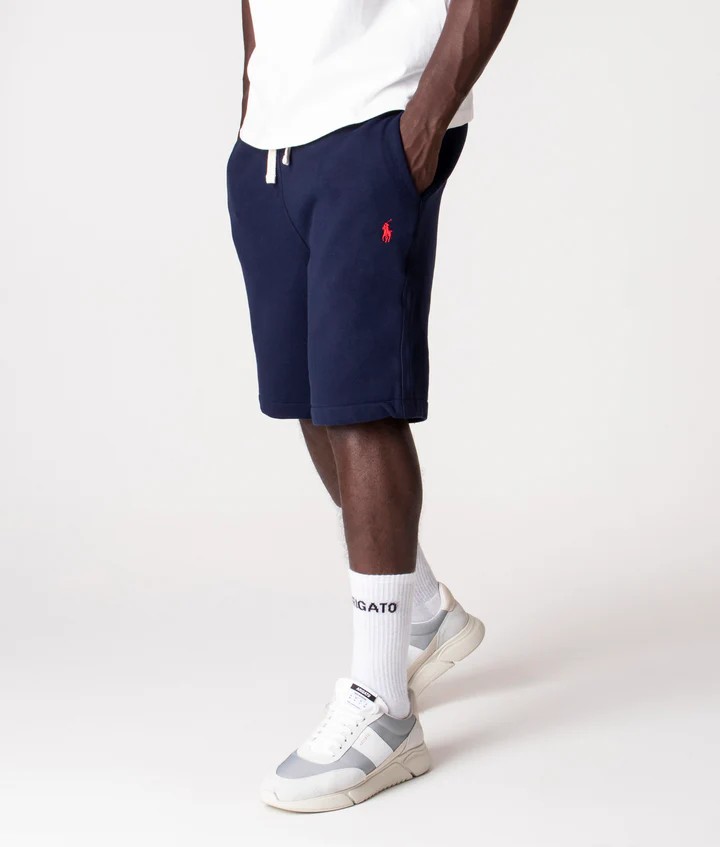 Cotton Fleece Short  - Lacivert