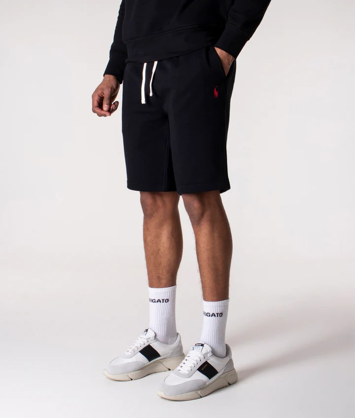 Cotton Fleece Short  - Siyah