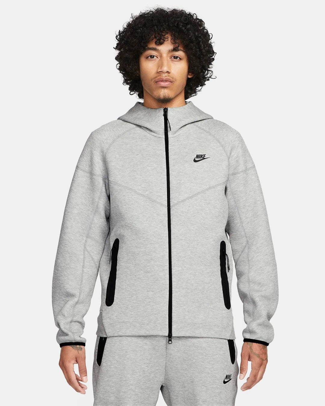 Tech Fleece New Windrunner Takım  - Grey