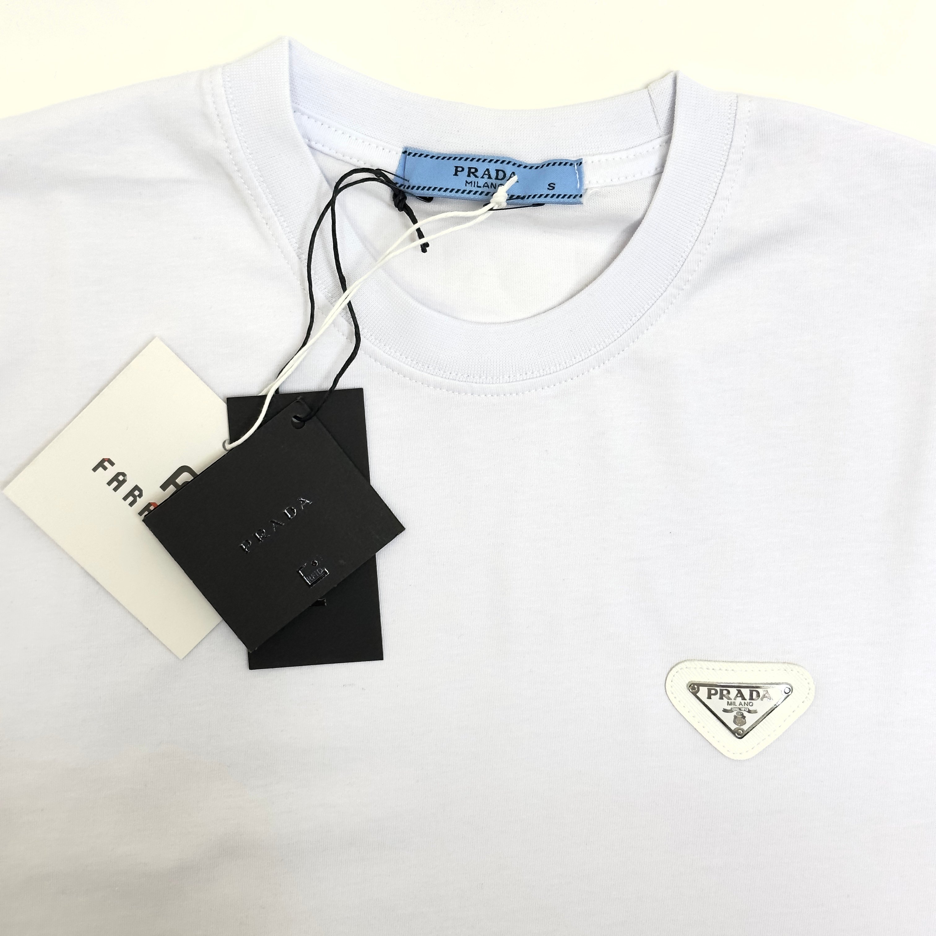 Silver Crew Neck T-Shirt