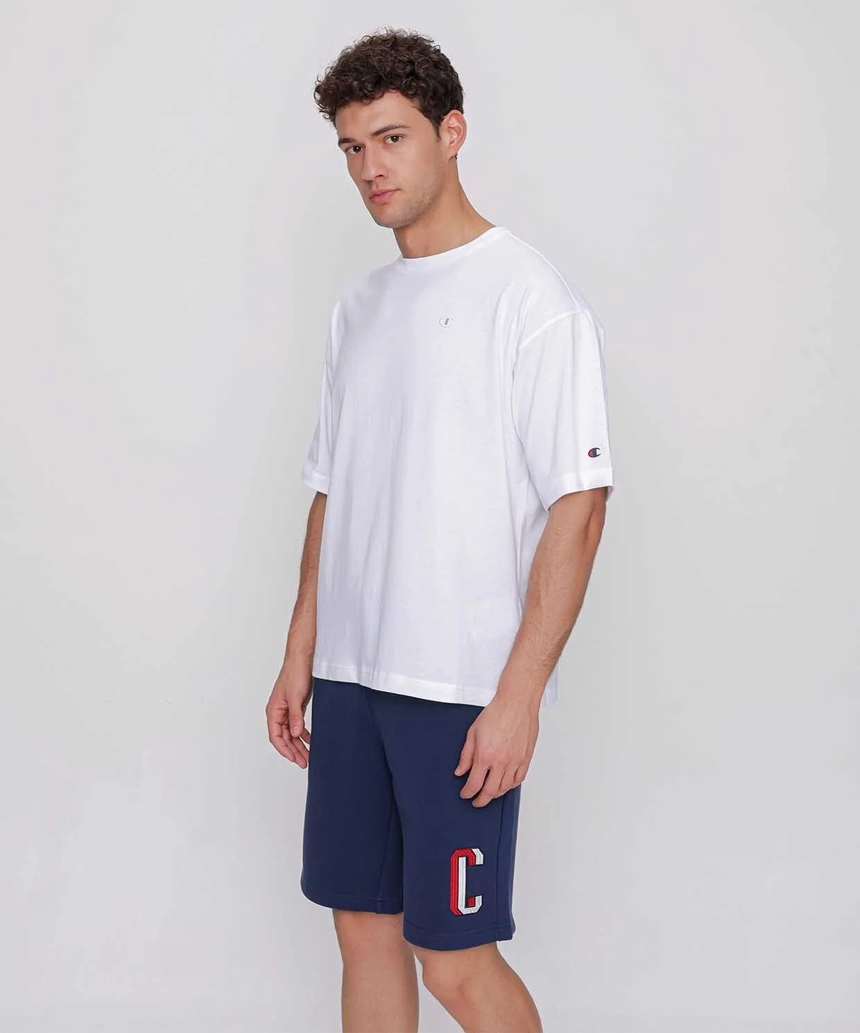 Champion T T-Shirt  - Beyaz