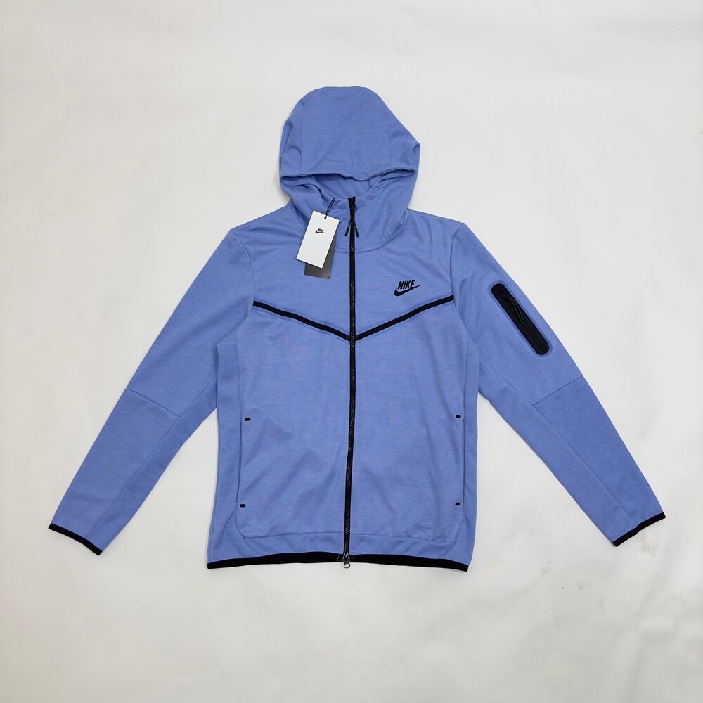 Nike Tech Fleece Hoodie - Baby Blue