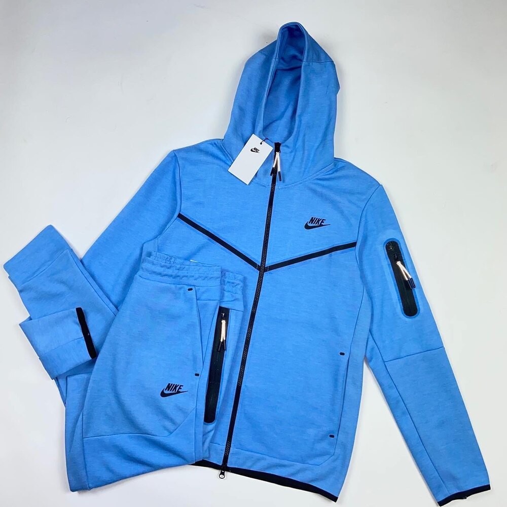 Nike Tech Fleece Takım - Blue