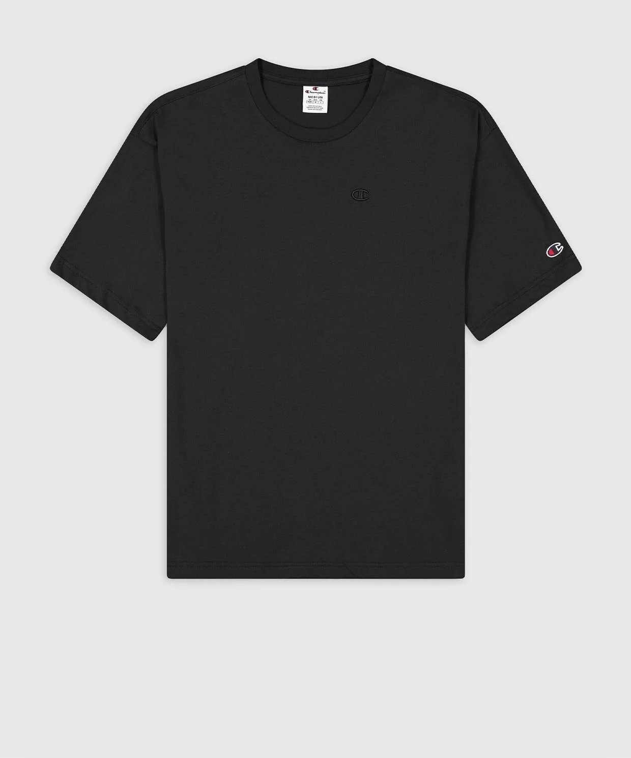 Champion T T-Shirt  - Siyah