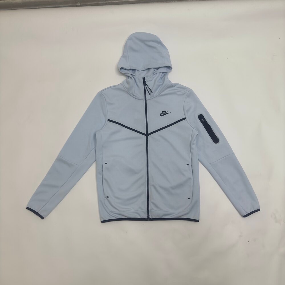 Nike Tech Fleece Hoodie - Blue Light