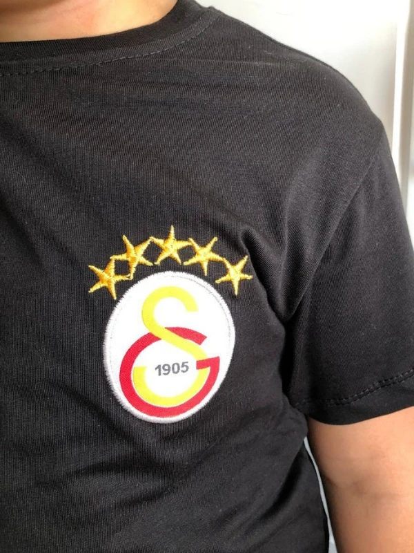 5 Yıldız GS Şort Tişört Siyah Takım